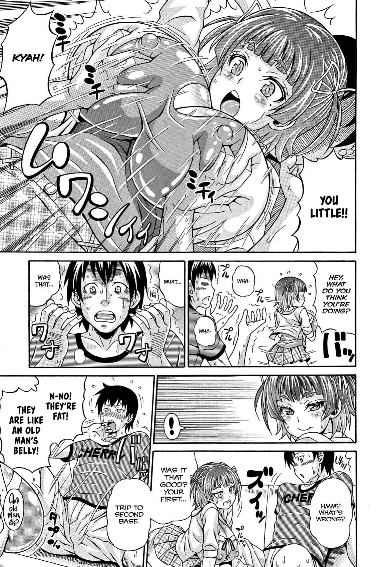 [Andou Hiroyuki] Mamire Chichi - Sticky Tits Feel Hot All Over. Ch. 1-3, 5, 7,9-11