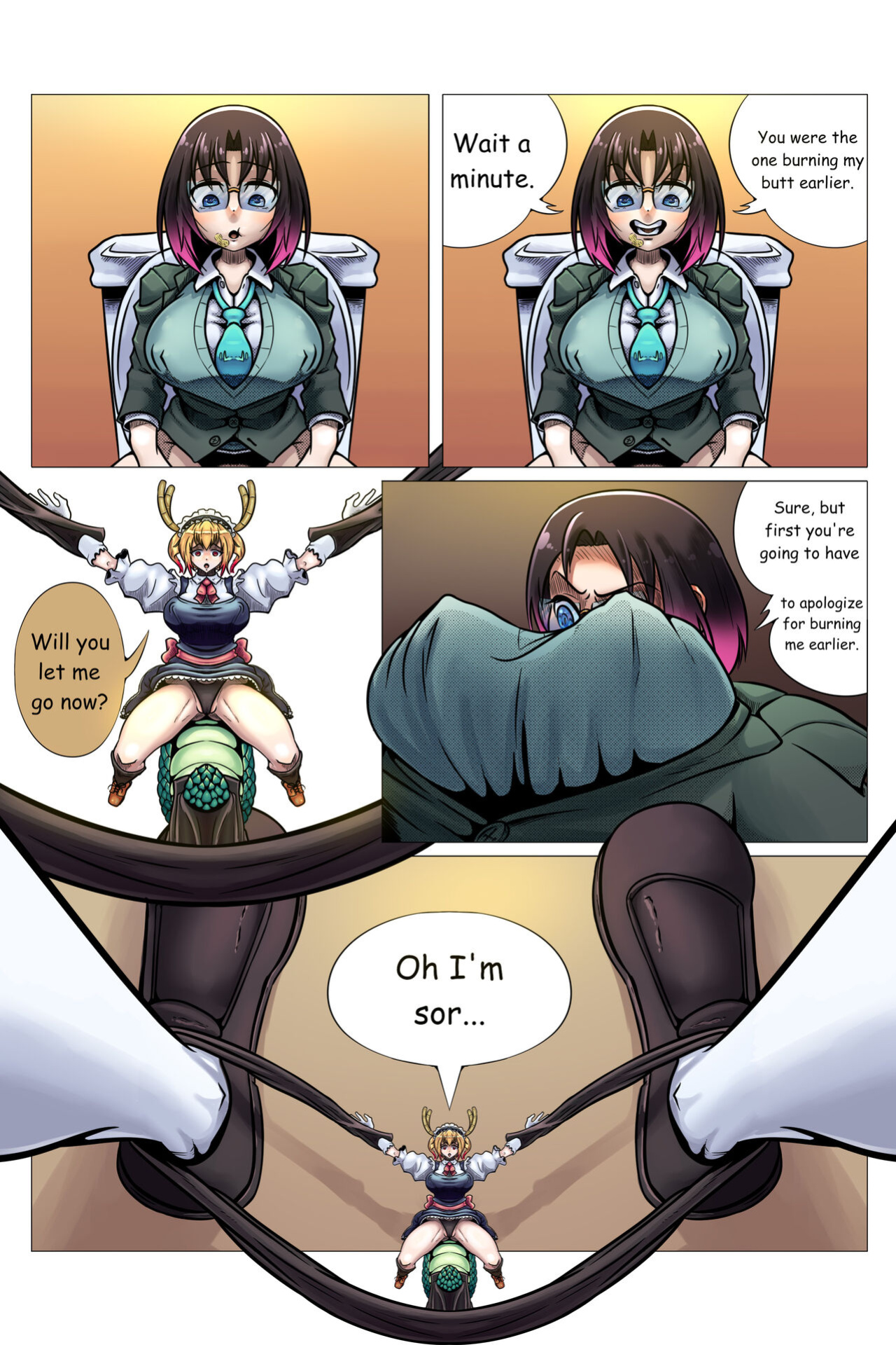 Elma's Panties Are Called Tohru.