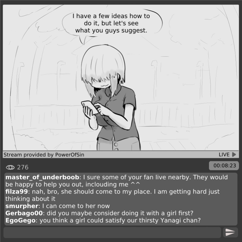 [PowerOfSin] ERO-Streamer Yanagi (Uzaki-chan wa Asobitai!)