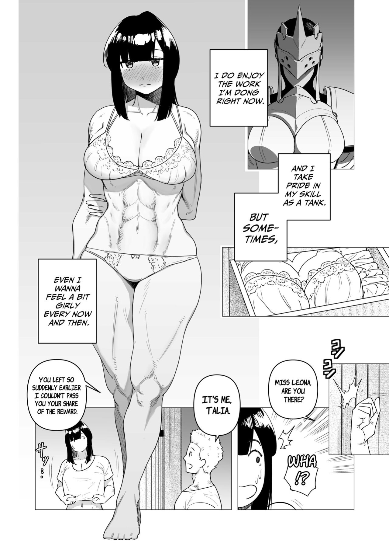[Tsunao] Tank Onna Kishi wa Dakaretai. | The Tank Knight Wants To Be Fucked. (This Heavily-Armored Lady Knight Just Wants To Have Sex.) [ApricotJam]