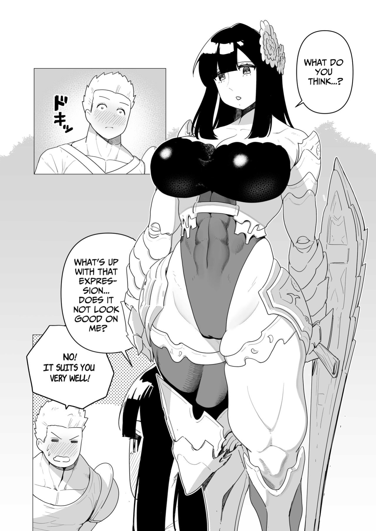 [Tsunao] Tank Onna Kishi wa Dakaretai. | The Tank Knight Wants To Be Fucked. (This Heavily-Armored Lady Knight Just Wants To Have Sex.) [ApricotJam]