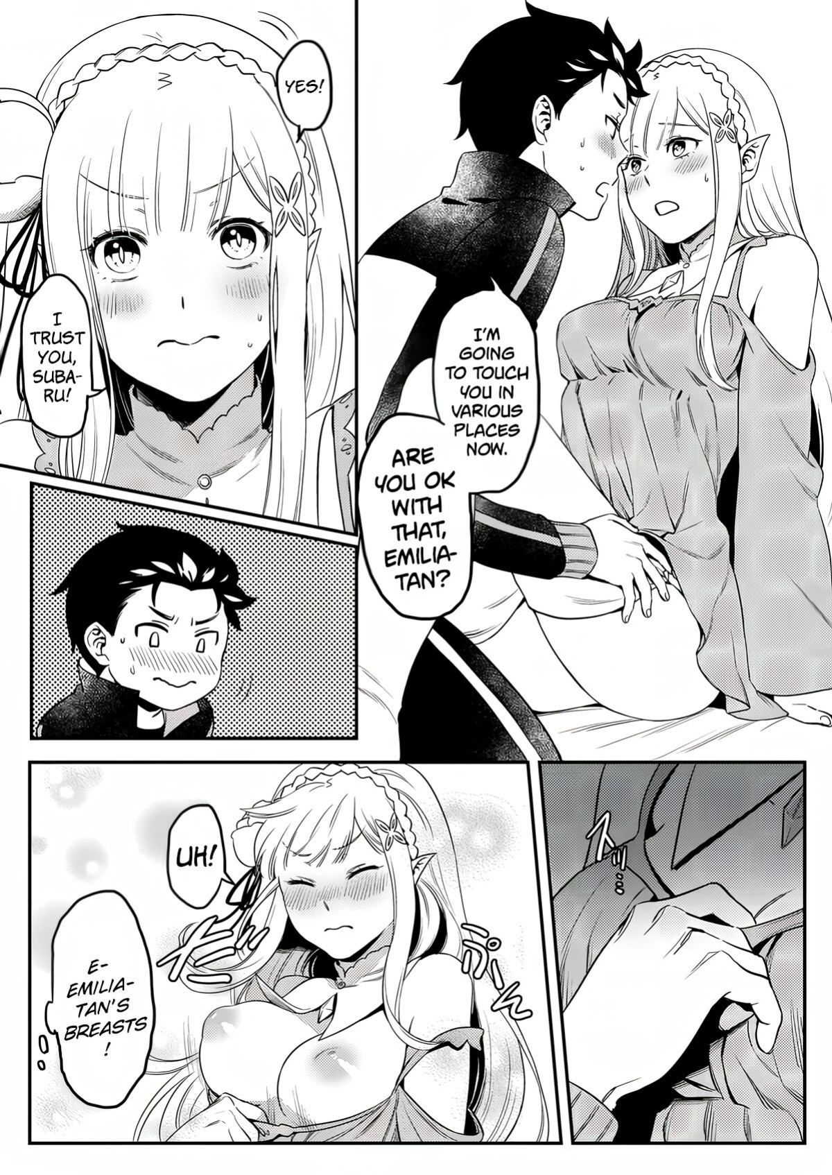 [Rin*] Emilia-tan, Yaranai ka? (Re:Zero kara Hajimeru Isekai Seikatsu) [Kinsei Translations]