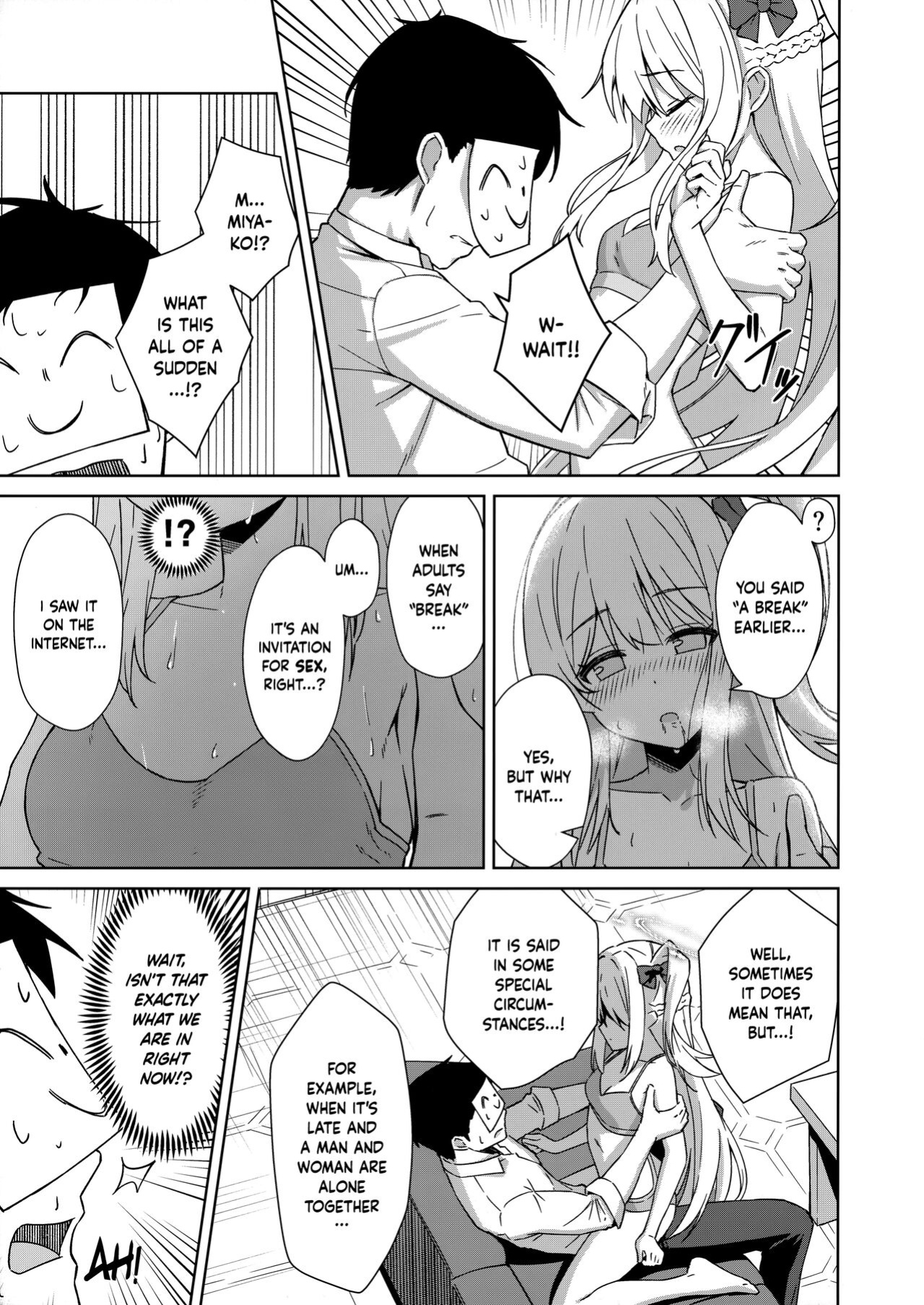 (C102) [Amochinchi (Amochin)] Watashi o Usagi ni Suru no wa - You make me a rabbit (Blue Archive) [DAJI's TLs]