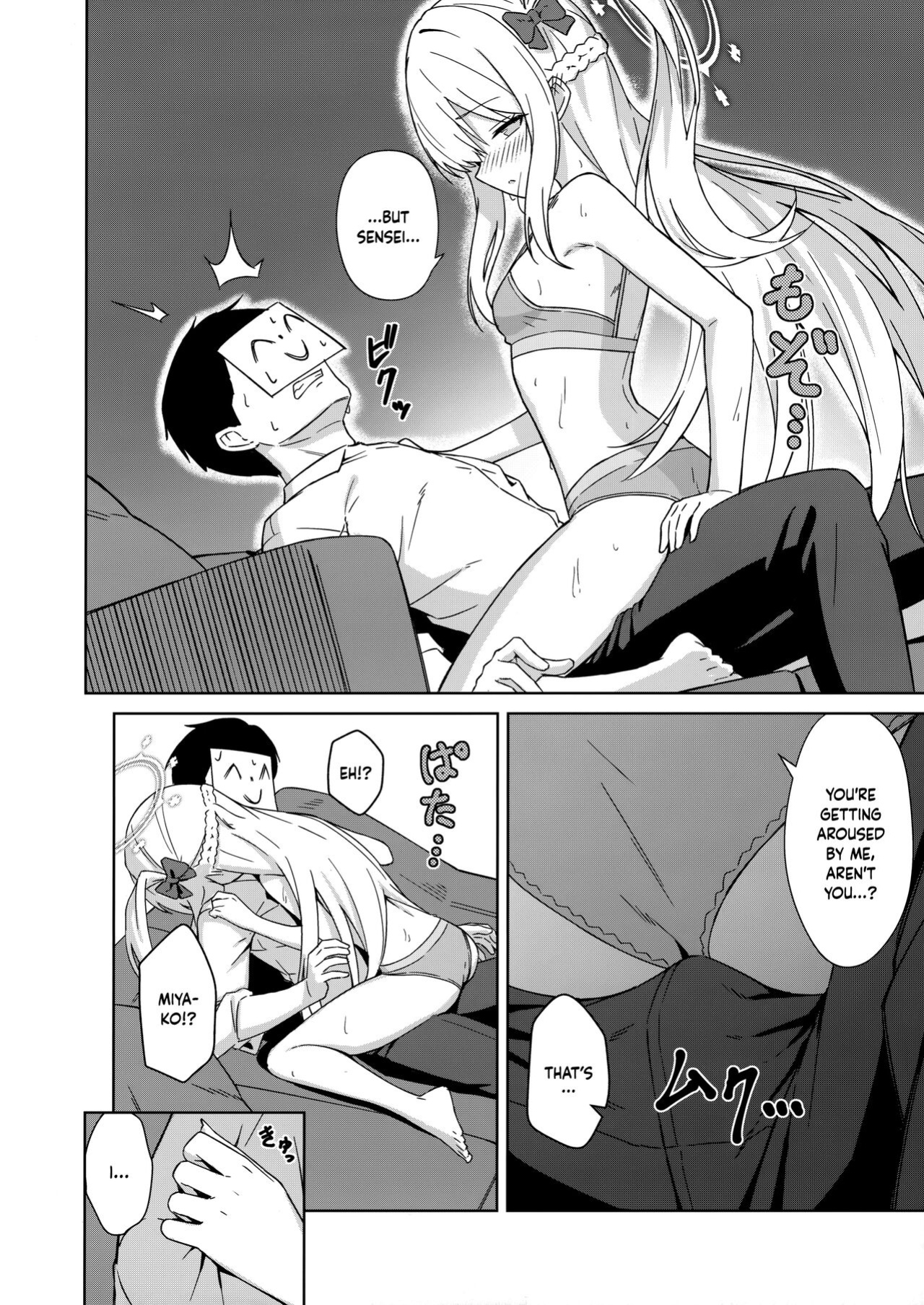 (C102) [Amochinchi (Amochin)] Watashi o Usagi ni Suru no wa - You make me a rabbit (Blue Archive) [DAJI's TLs]
