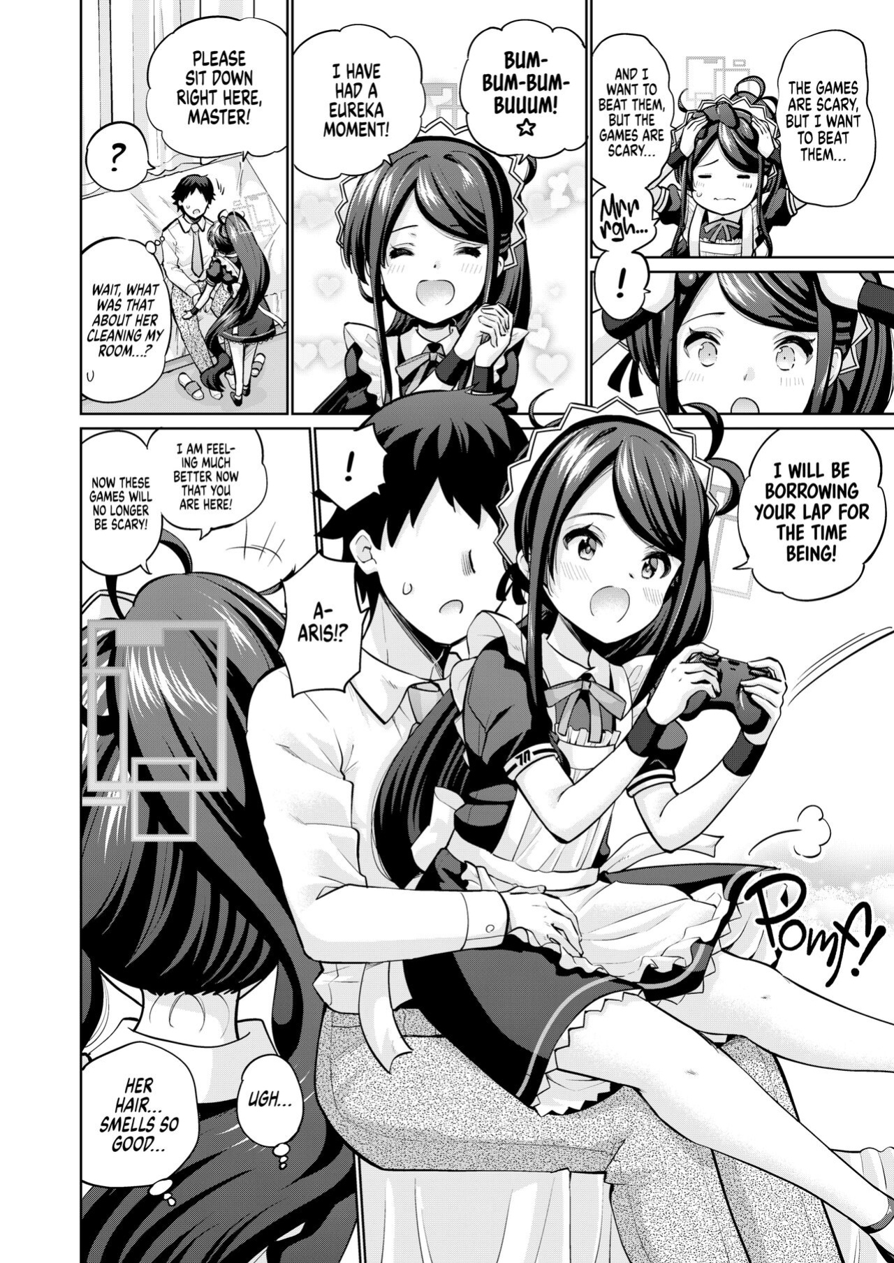 [sarfatation (Sarfata)] Goumou Maid Alice wa Suki desu ka - Do you like hairy maids Alice? | You Would Rather That Aris Did NOT Trim That Place? (Blue Archive)