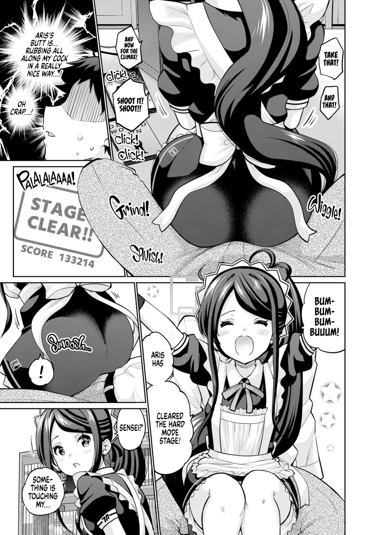 [sarfatation (Sarfata)] Goumou Maid Alice wa Suki desu ka - Do you like hairy maids Alice? | You Would Rather That Aris Did NOT Trim That Place? (Blue Archive)