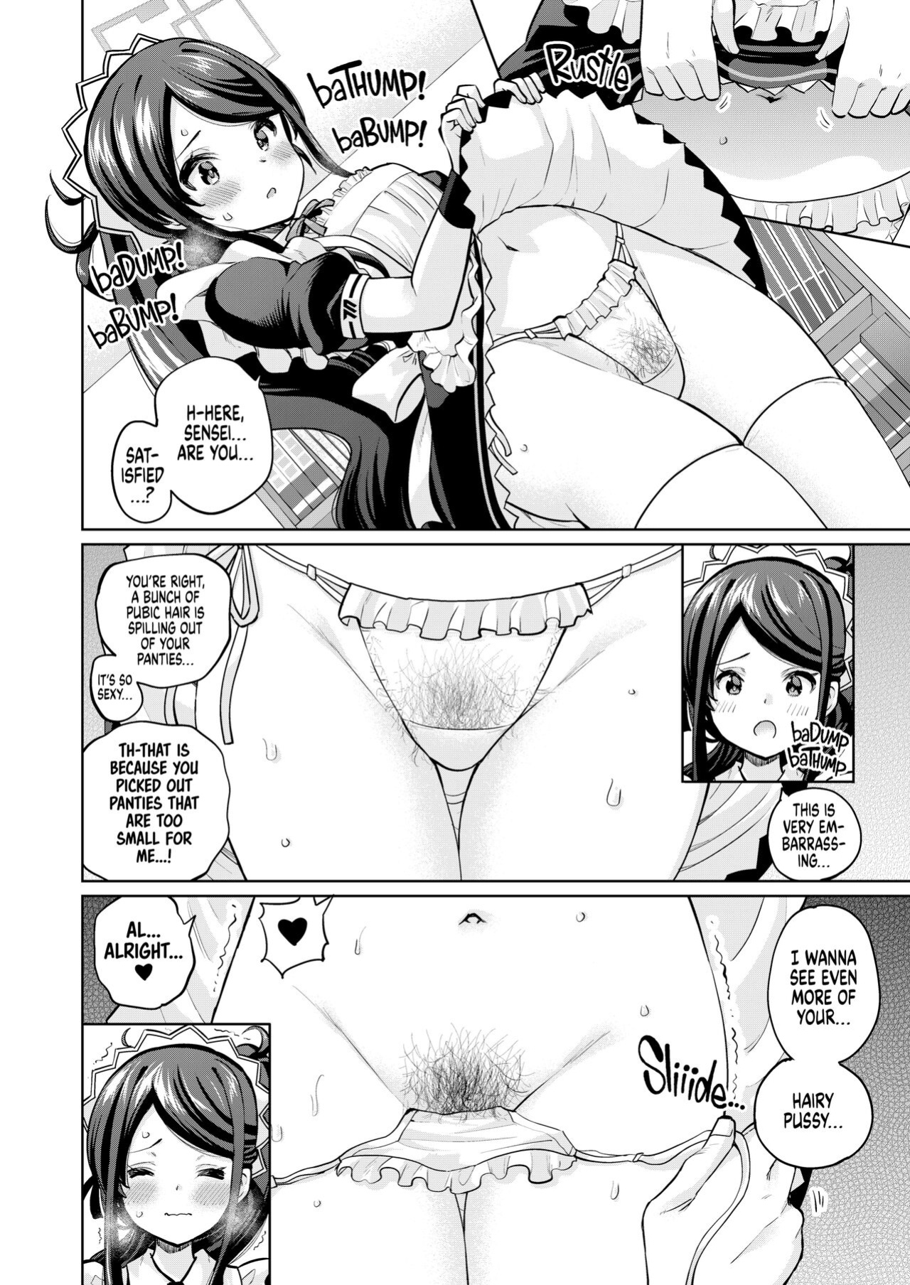 [sarfatation (Sarfata)] Goumou Maid Alice wa Suki desu ka - Do you like hairy maids Alice? | You Would Rather That Aris Did NOT Trim That Place? (Blue Archive)