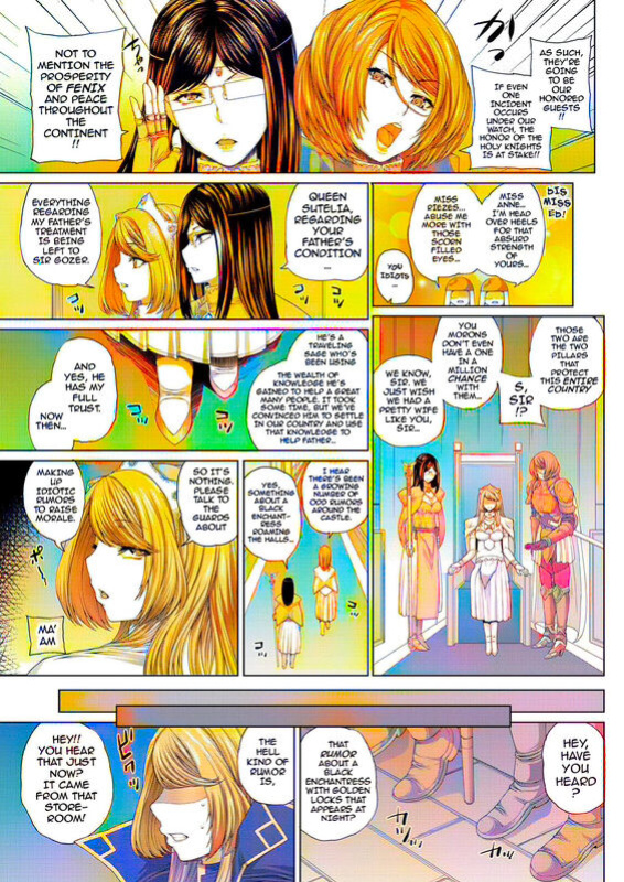 [Yoshida Inuhito] Ochihime | Fallen Queen (Comic ExE 03) [darknight] [Colorized]