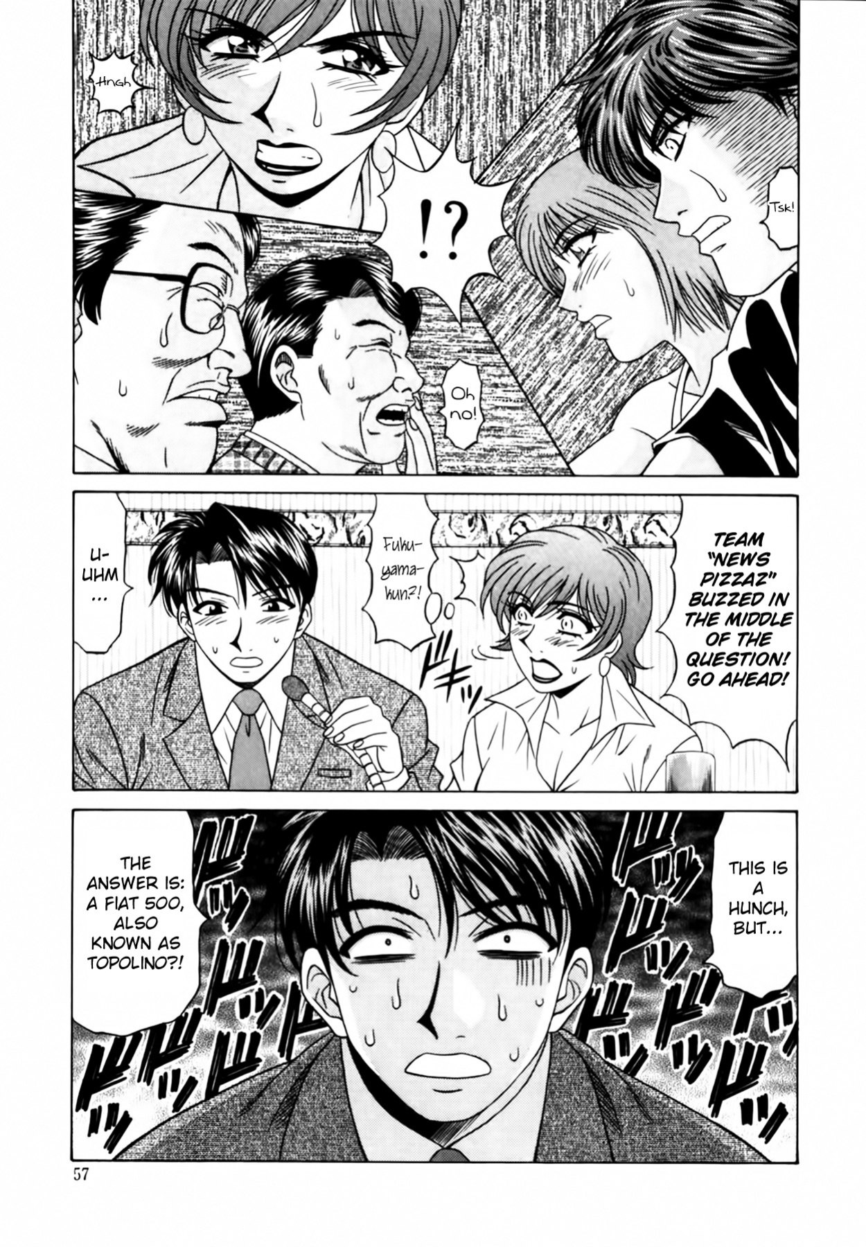 [Ozaki Akira] Caster Natsume Reiko no Yuuwaku Vol. 2 Ch.1-6