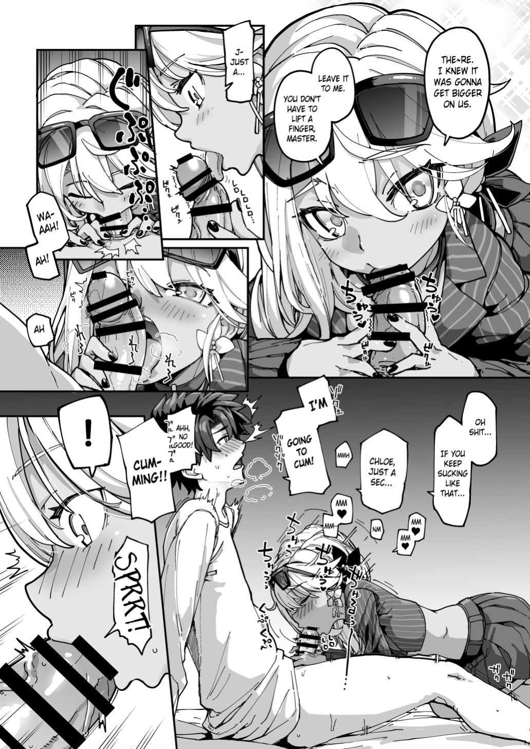 [IRON GRIMOIRE (SAKULA)] Shasei Kanrisha Chloe | Ejaculaton Manager Chloe (Fate/Grand Order)