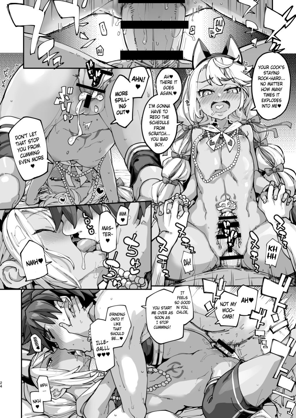 [IRON GRIMOIRE (SAKULA)] Shasei Kanrisha Chloe | Ejaculaton Manager Chloe (Fate/Grand Order)
