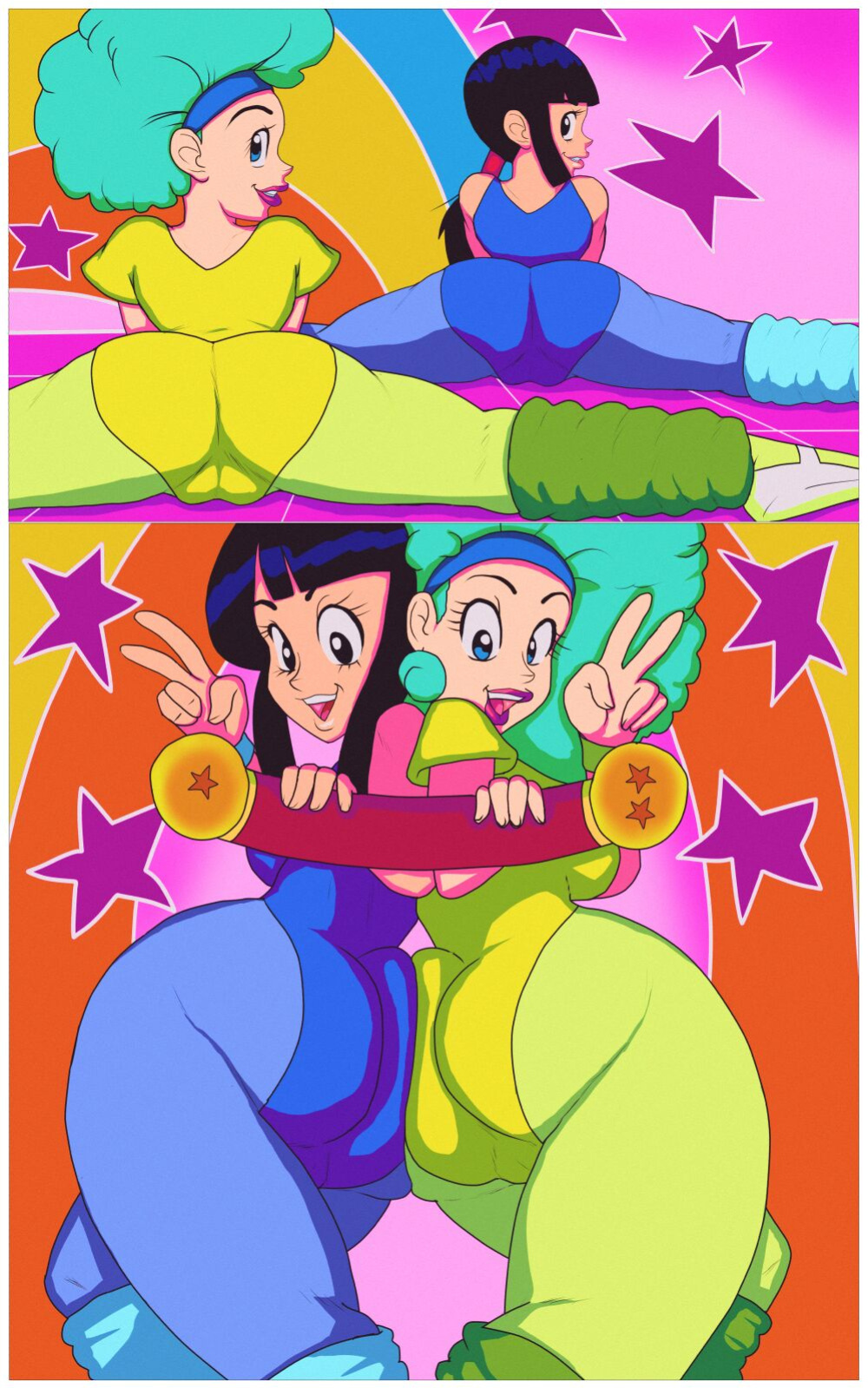 [Nekomajinheika] Chi Chi X Bulma (Dragon Ball Z)