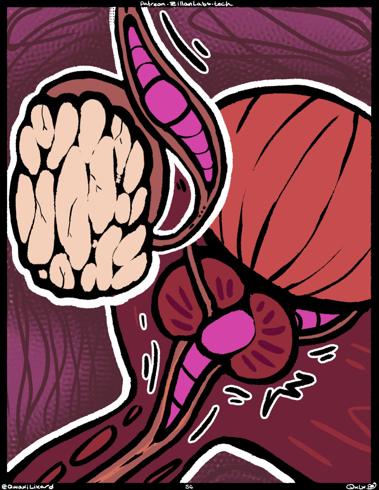 [QwaxiLixard (QuanZillan)] A Whole New Can Of Worms [Paratism III]