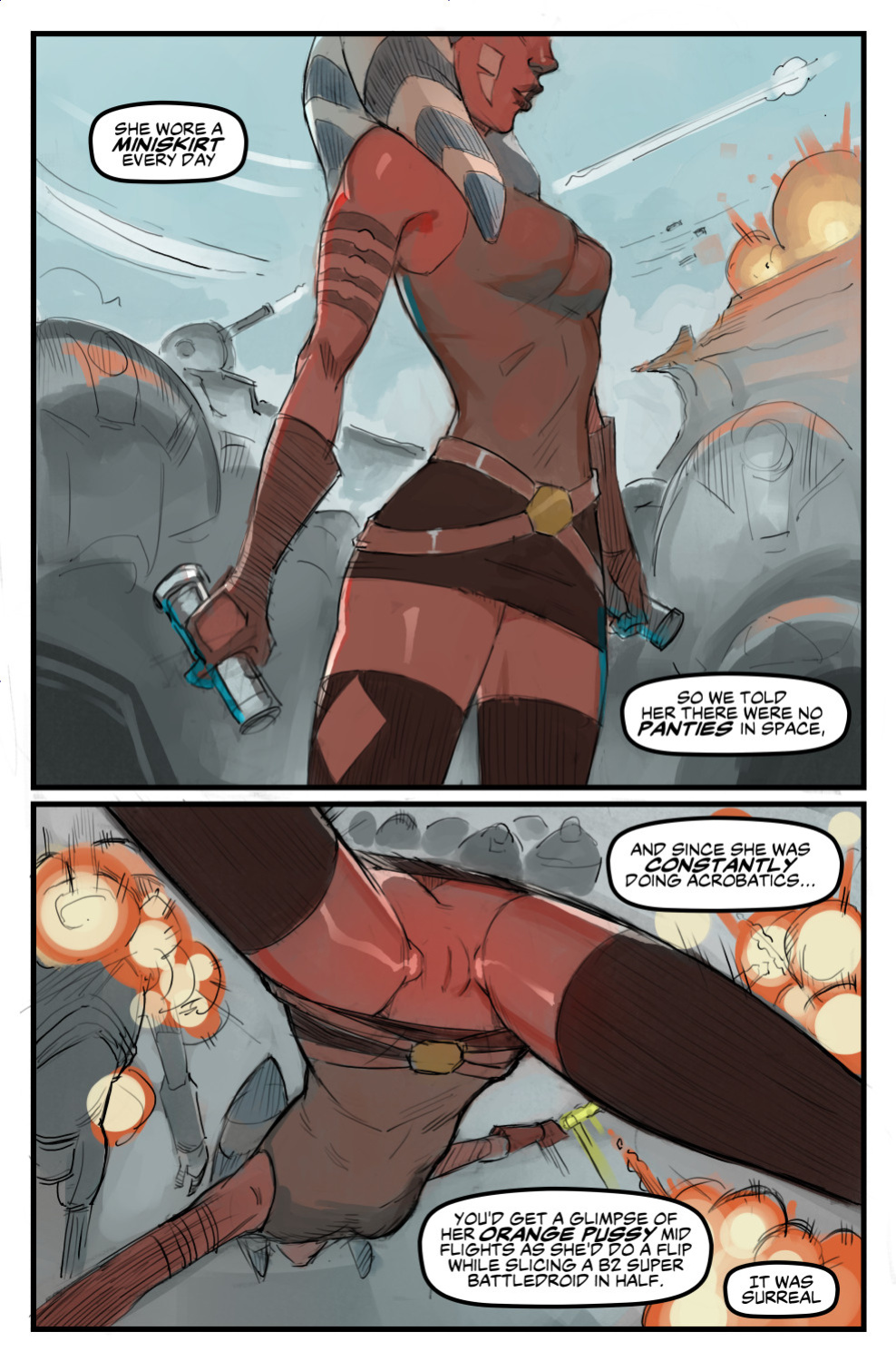 [Disclaimer] Star Wars - Obi Wan Tells Luke About Ahsoka Tano