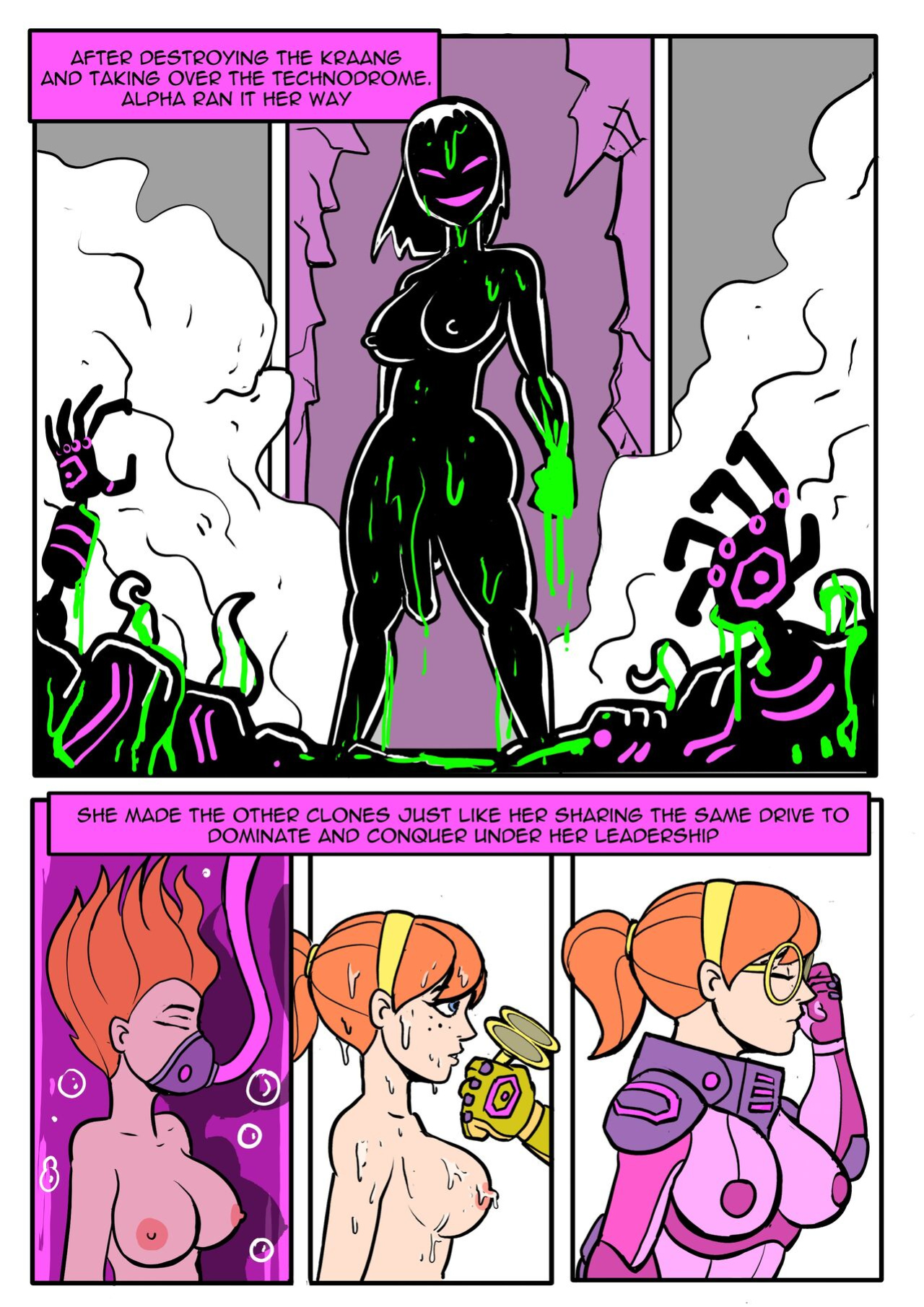 [PlanZ34] Cloned April futa army [Colorized]