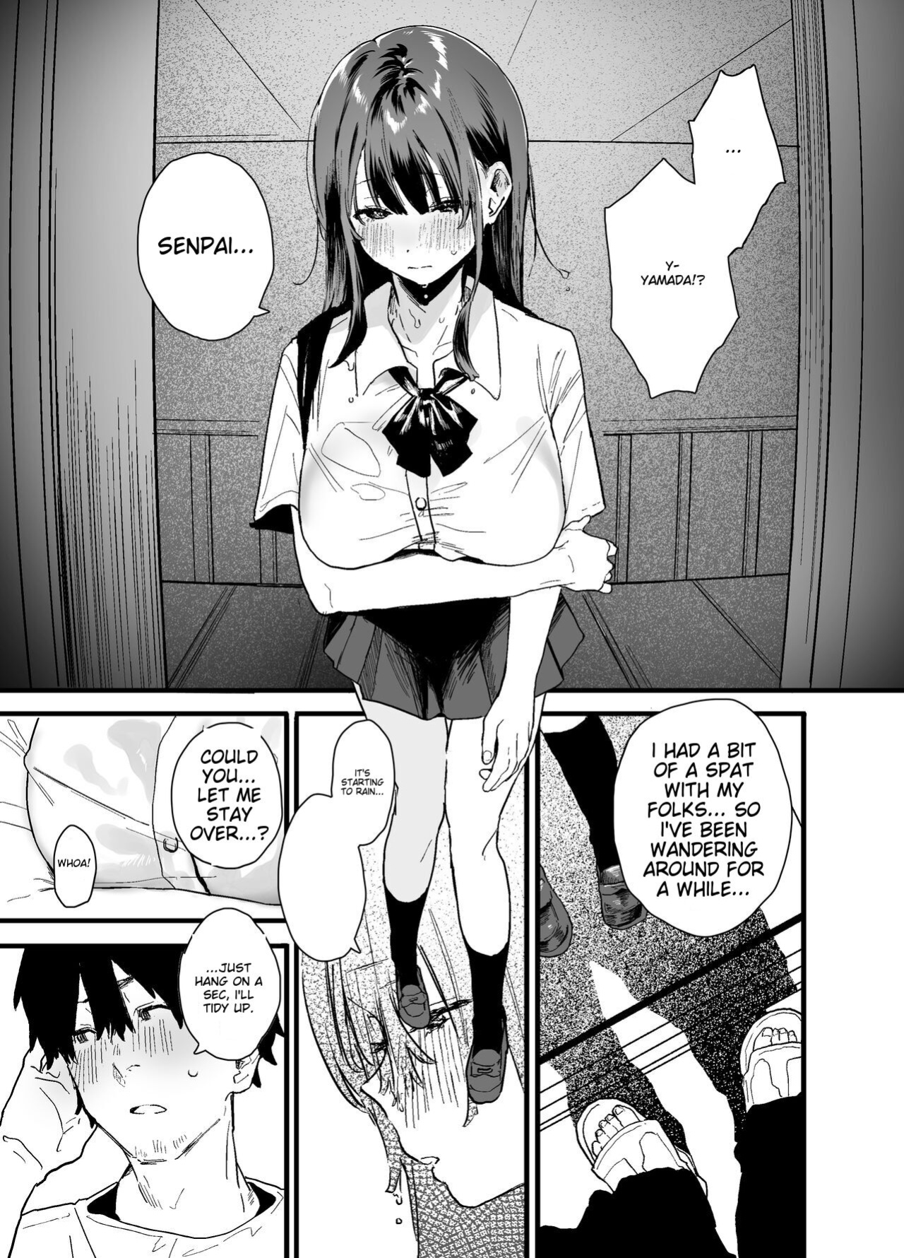 [Yamakon-ya (Yamakonbu)] My part-time coworker ran away from home and came to work here, but she was too sexy... [MTL]