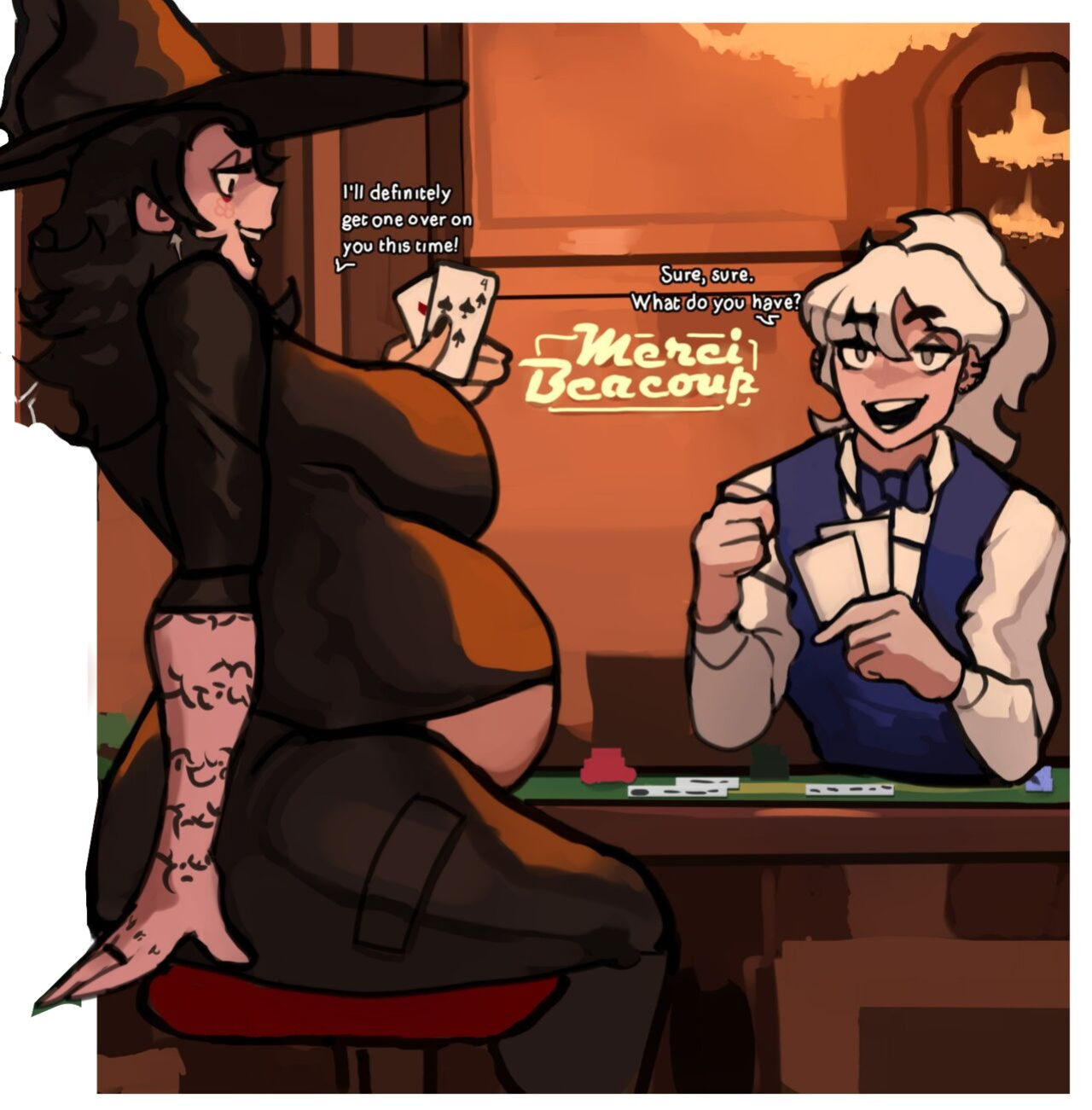 [DoleCat] Aza and Marc play blackjack