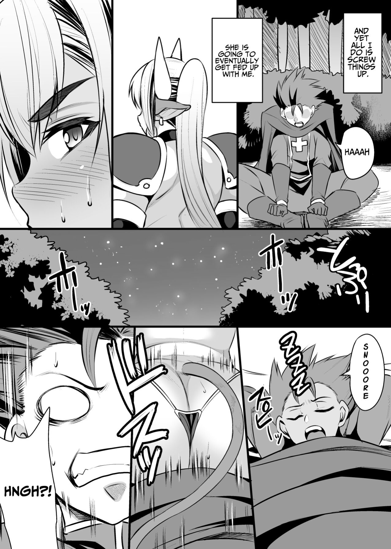 [Houkago Inokorigumi (Nishida Megane)] Hatsujou Ushichichi Senshi Asute-san | Aste The Milk Warrior in Heat [ジゲッチ]