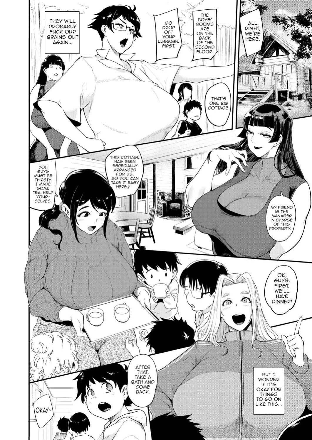 [Otochichi] Mama-tachi no Kyouikuteki Ochinpo Shidou [desudesu, Harasho Project, Spirtohleb, lodhel] {Less Censorship}