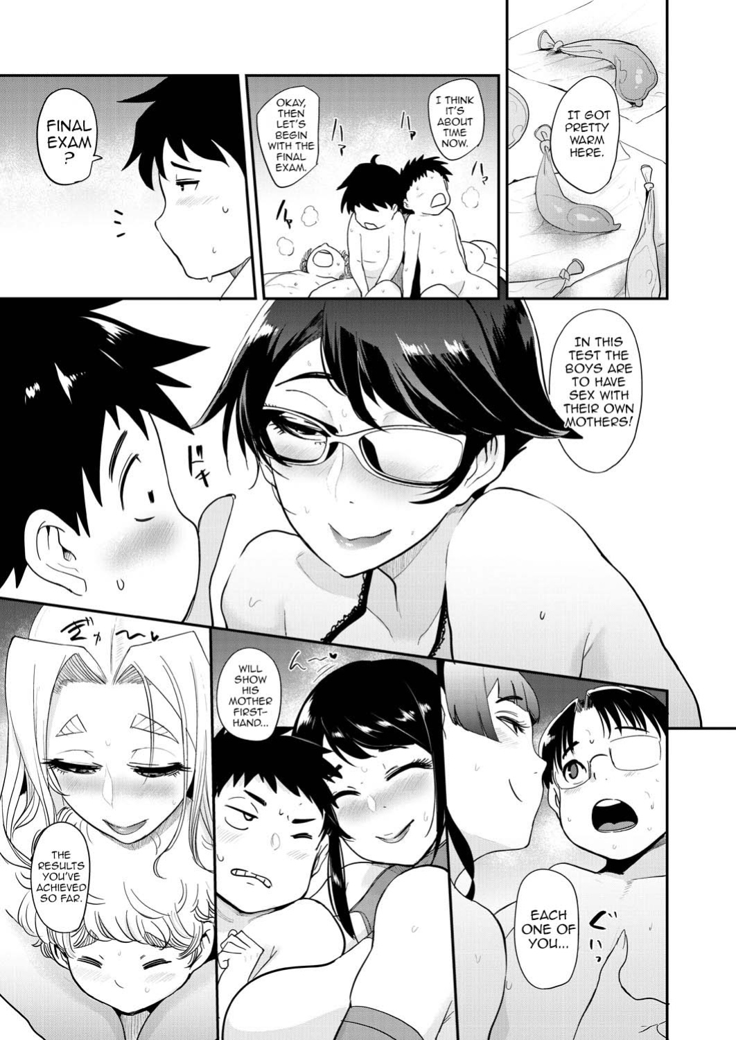 [Otochichi] Mama-tachi no Kyouikuteki Ochinpo Shidou [desudesu, Harasho Project, Spirtohleb, lodhel] {Less Censorship}
