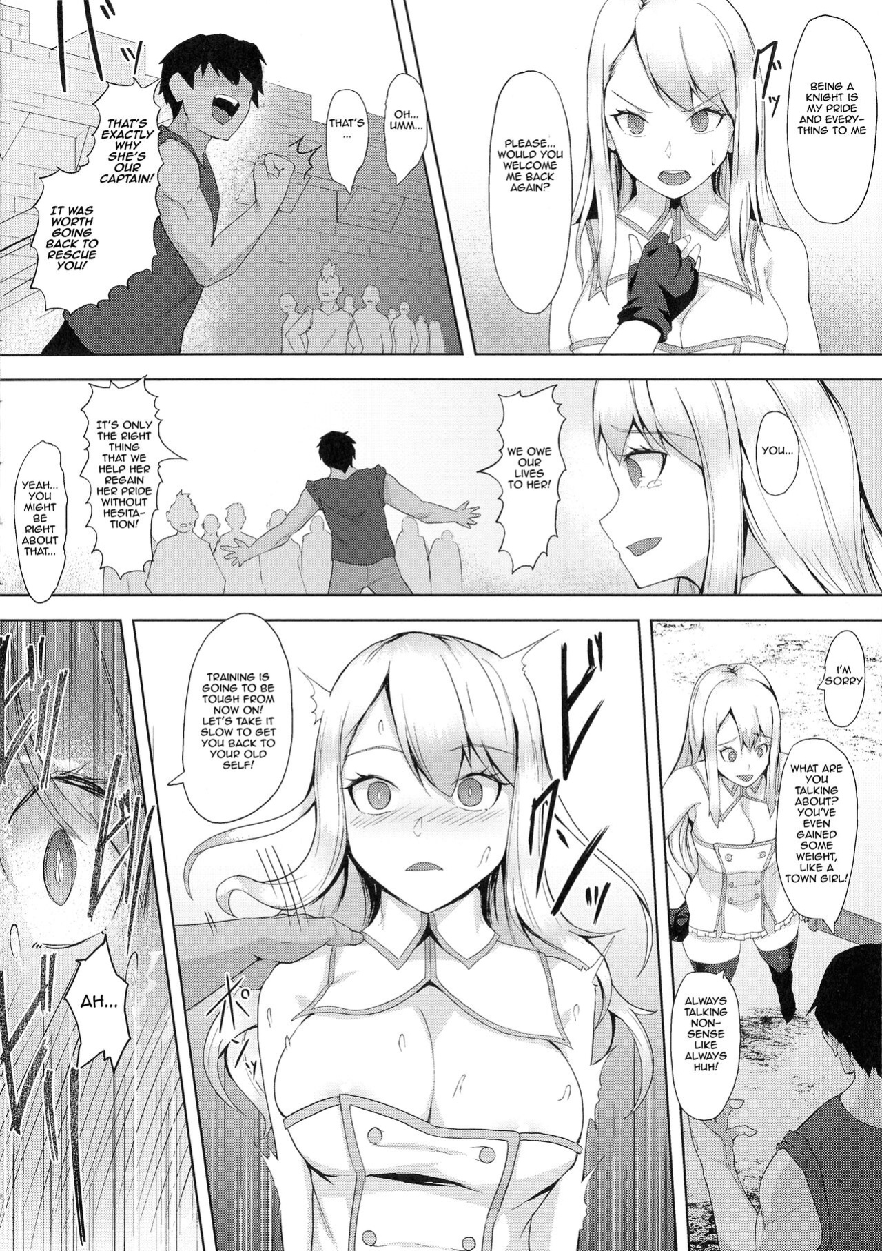 [Gotarou] A Knight's Proud Oath | Kishi no Hokori ni Chikatte……. (Kukkoro Heroines Vol. 10) [Aishi21]