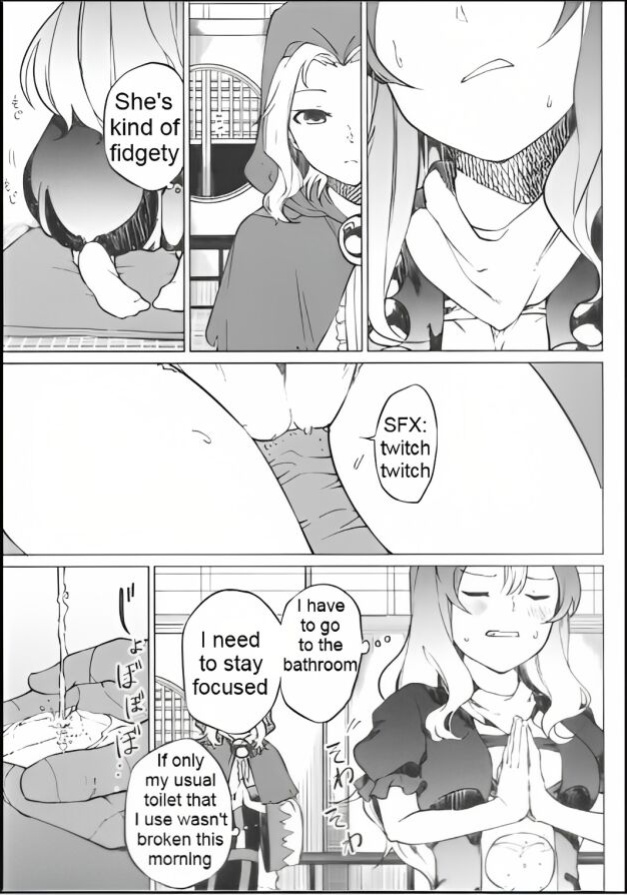 I want to go to the bathroom! Byakuren version