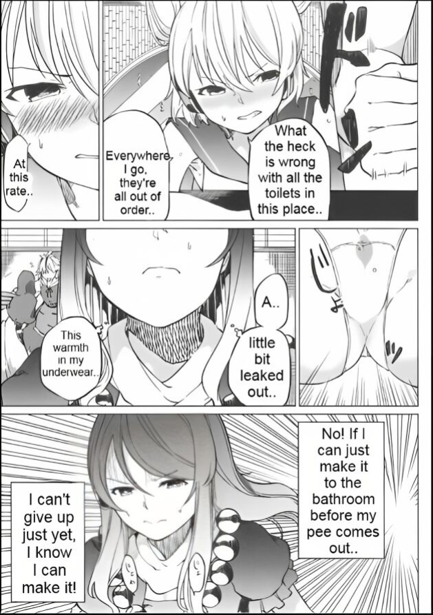 I want to go to the bathroom! Byakuren version