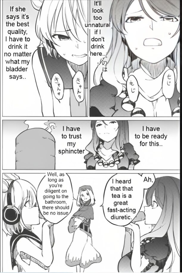 I want to go to the bathroom! Byakuren version