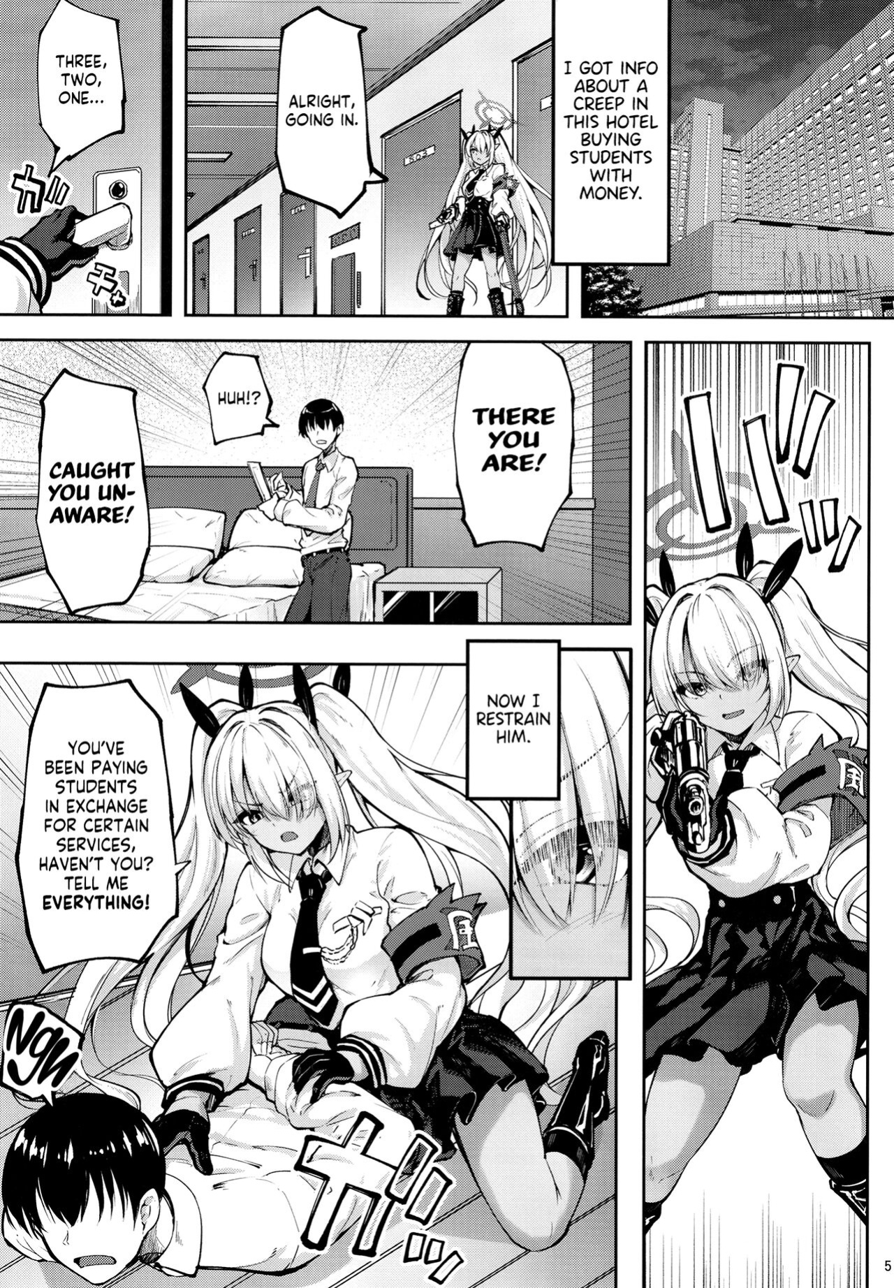 [Mugen@WORKS (Akiduki Akina) Iori to ×× Shinai to Derenai Heya | The Room You Can Only Leave If You Fuck Iori! (Blue Archive) [Shiromaru]