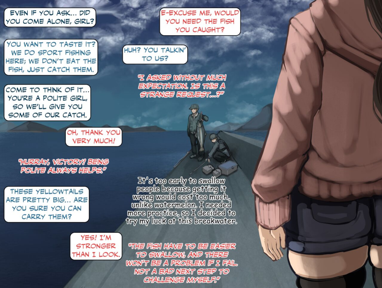 [Inuteikoku (Mura)] Hoshokusha Report Hoshokusha ga Umareru made no Hanashi | Predator Report: The story of how a predator was born | Хроніка народження хижака [English, Ukrainian]