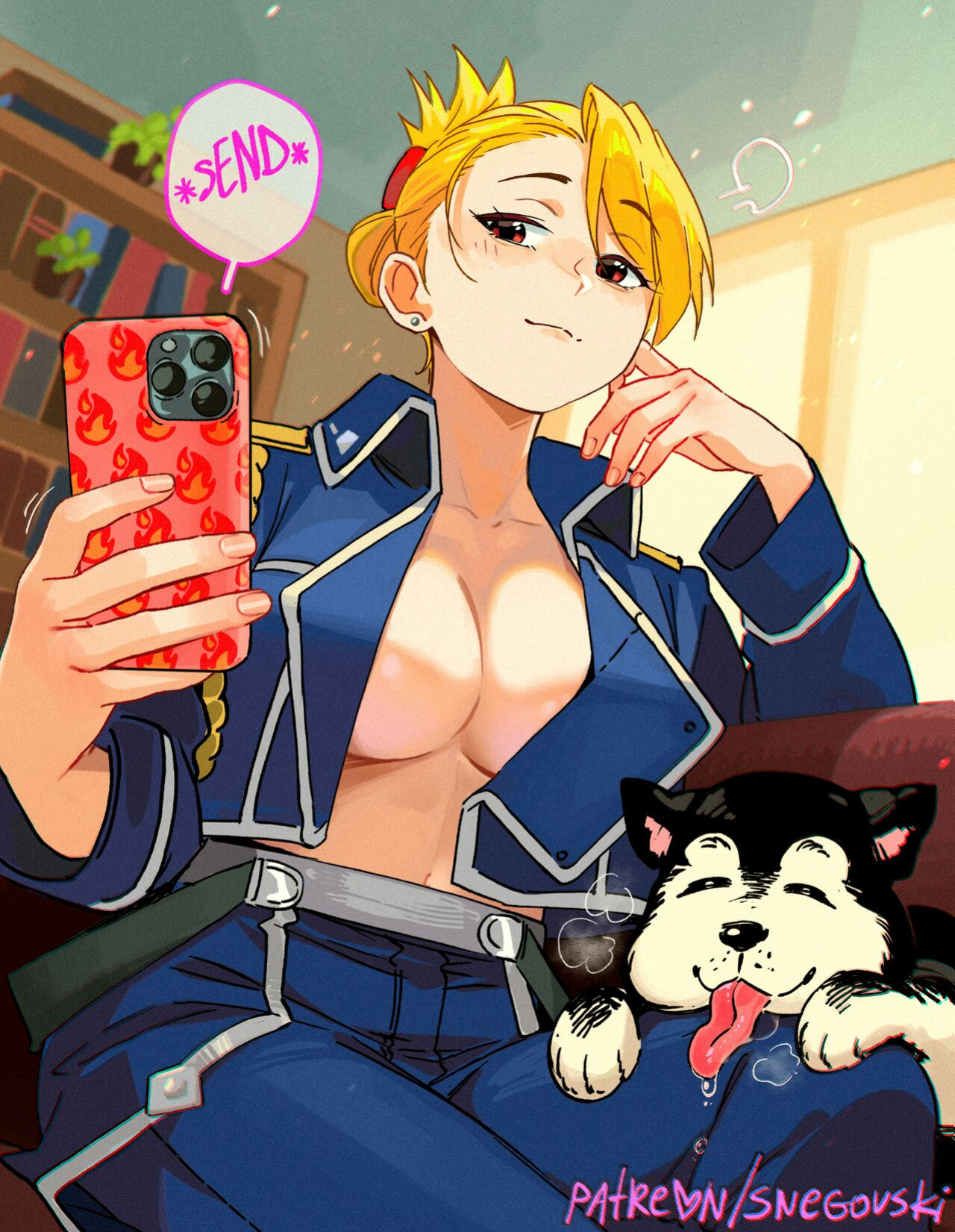 [Snegovski] Roy Mustang x Riza Hawkeye (Fullmetal Alchemist)