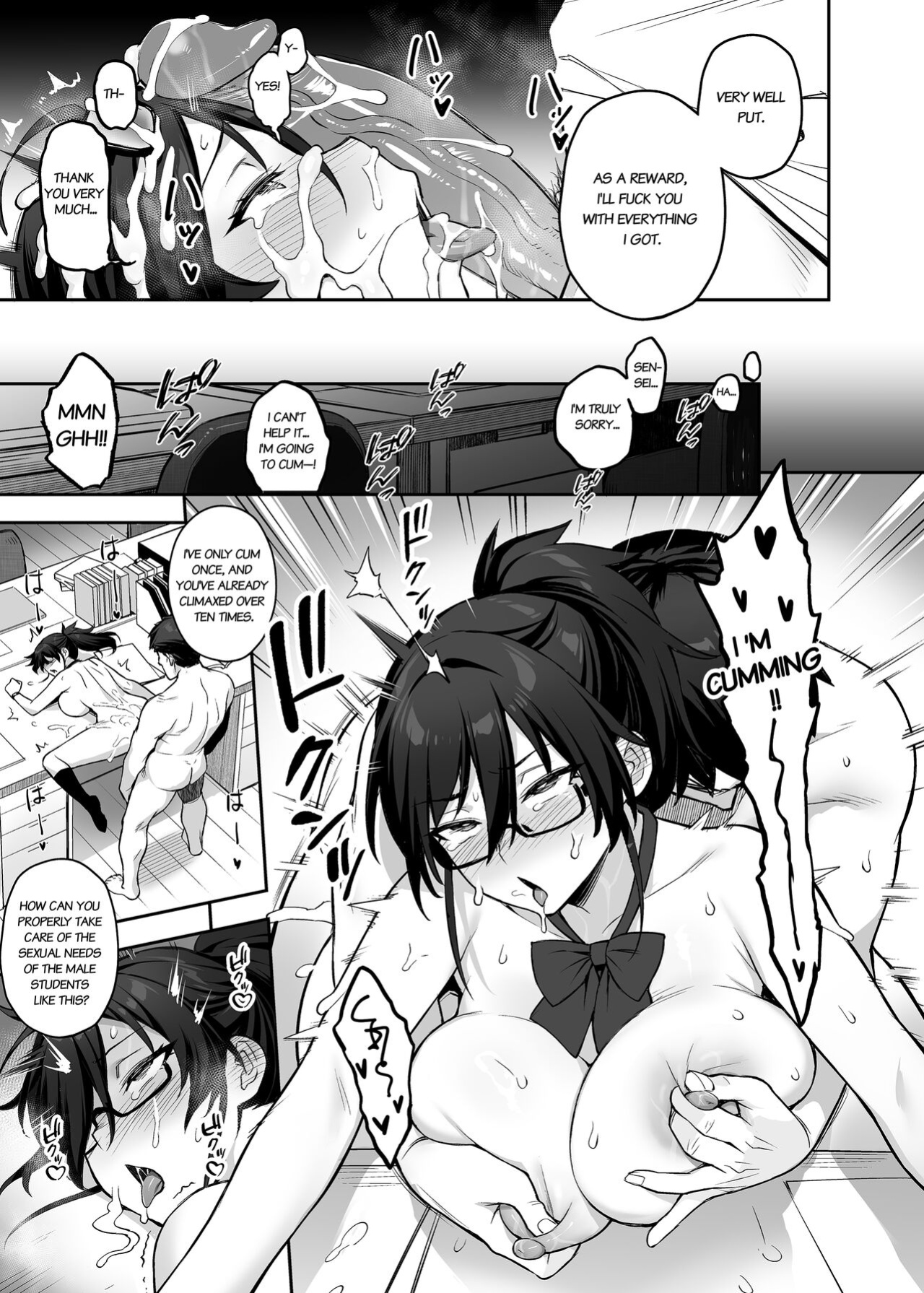 [TRY] About the New President of the Disciplinary Committee's Huge Tits 2