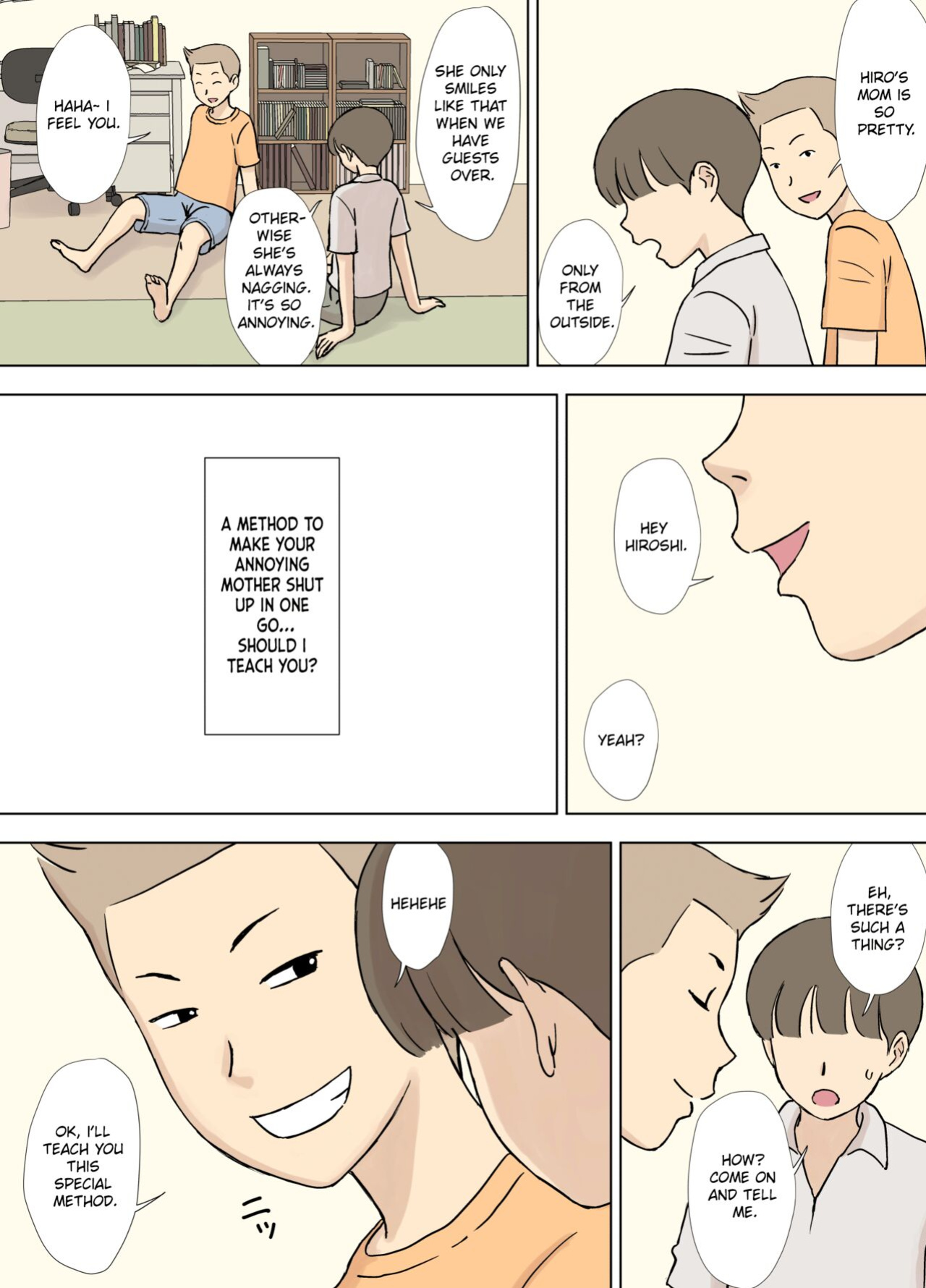 Urakan] Numa Haha Wanpaku Musuko no Mama Ijiri | Trapped Mother: Naughty Son Playing With His Mom [Chalklog]