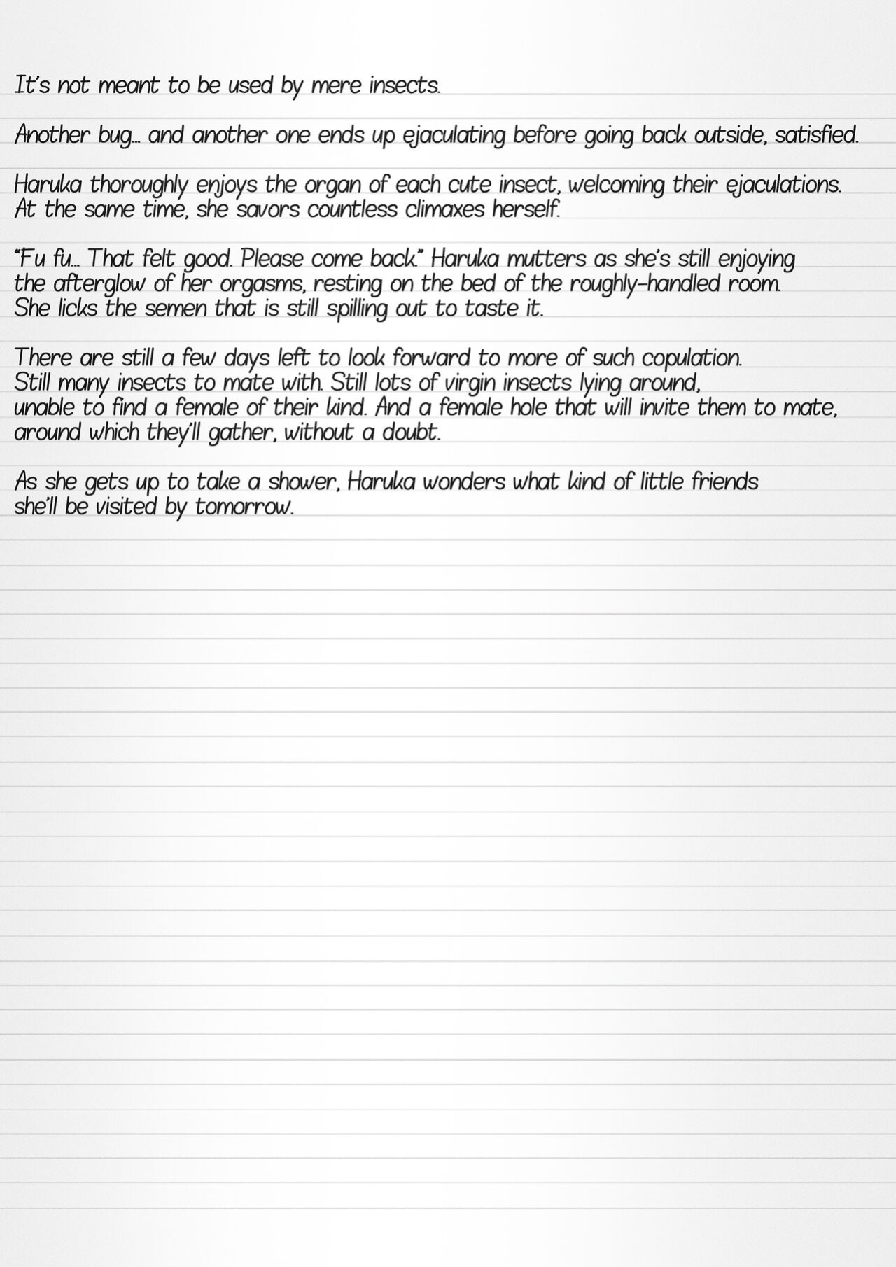 [Tiba-Santi (Misuke)] Misuke's Short Stories 5 - Haruka & Vermin 2 (ToHeart2 Dungeon Travelers)