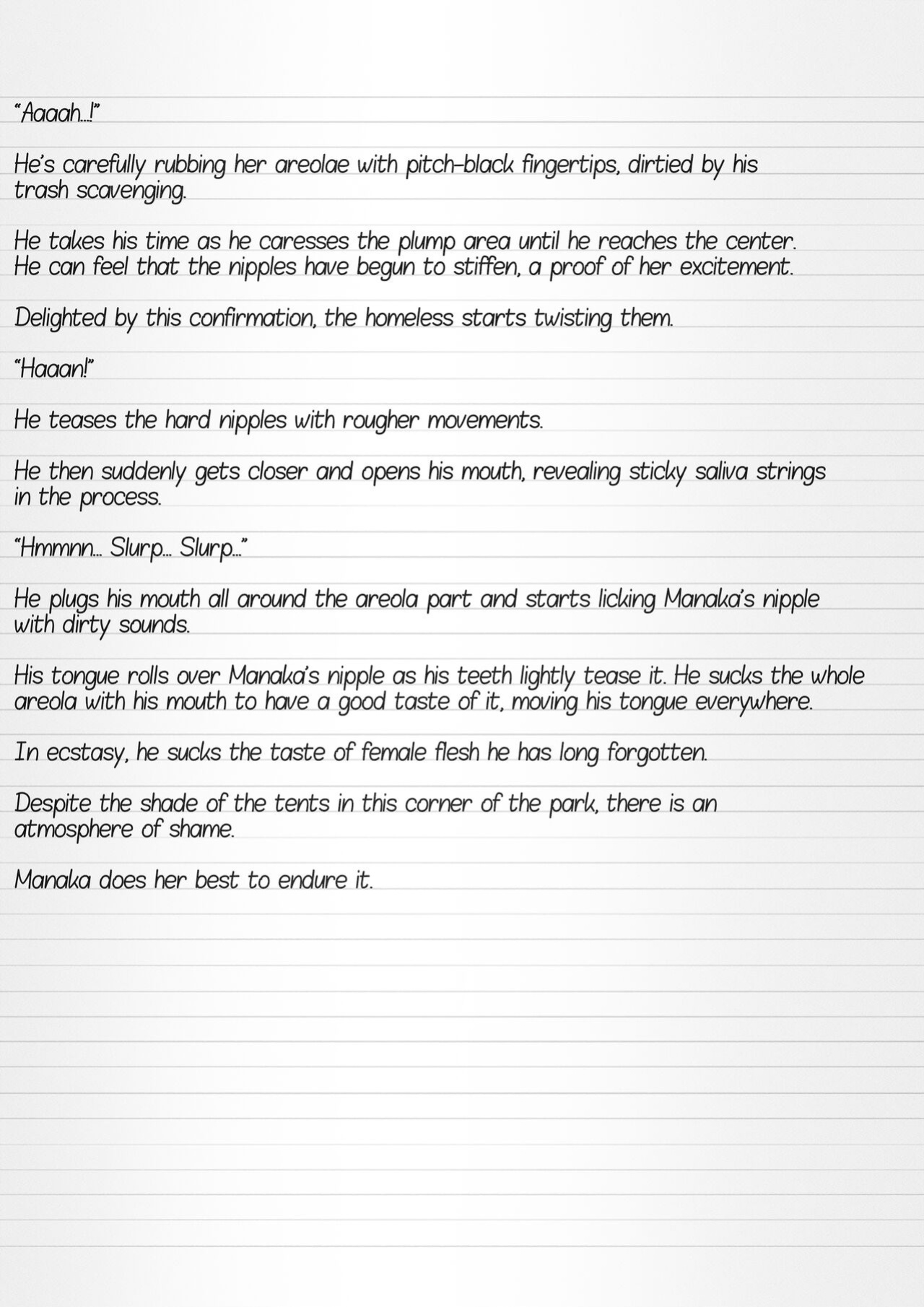 [Tiba-Santi (Misuke)] Misuke's Short Stories 6 - Manaka & the Homeless (ToHeart2 Dungeon Travelers)