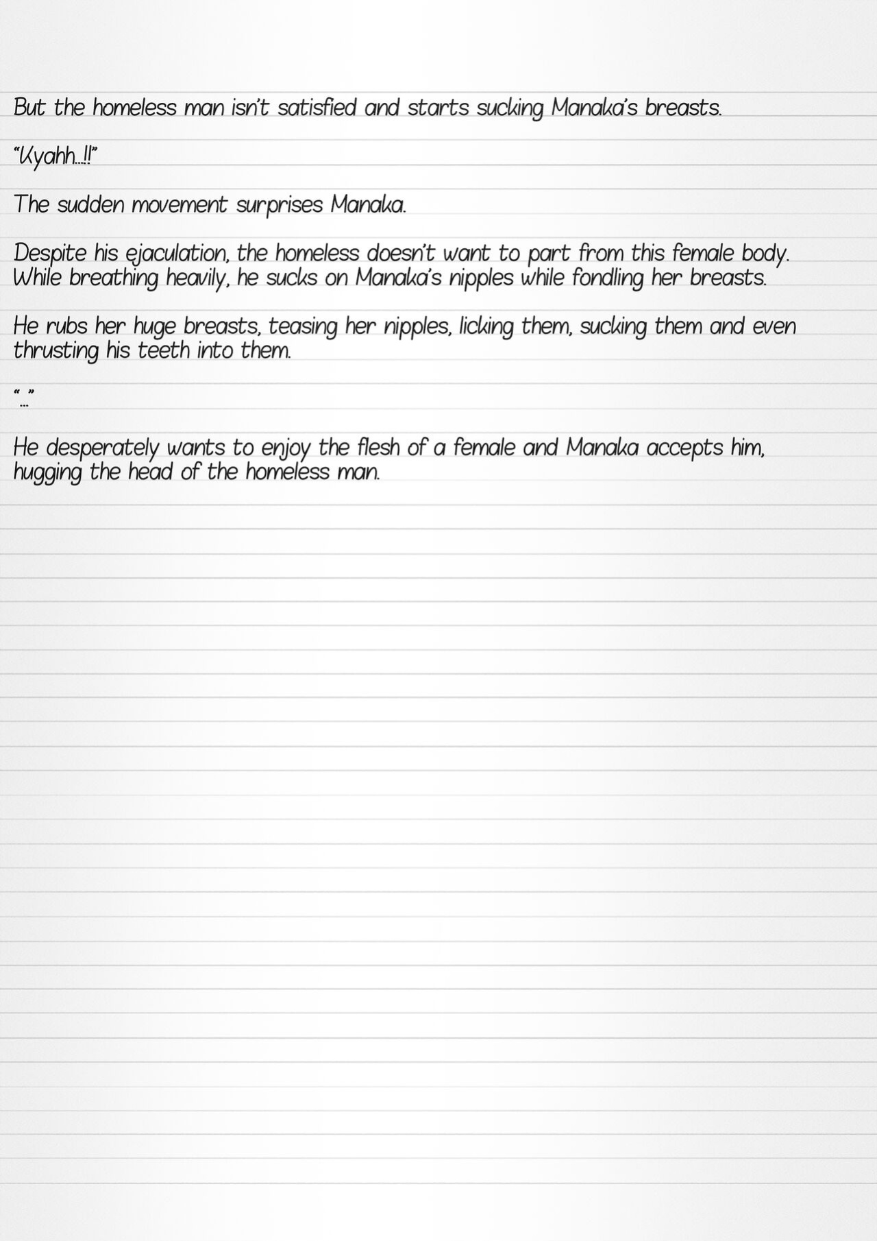 [Tiba-Santi (Misuke)] Misuke's Short Stories 6 - Manaka & the Homeless (ToHeart2 Dungeon Travelers)