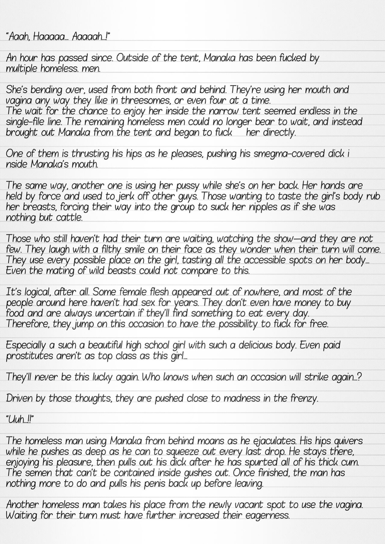 [Tiba-Santi (Misuke)] Misuke's Short Stories 6 - Manaka & the Homeless (ToHeart2 Dungeon Travelers)