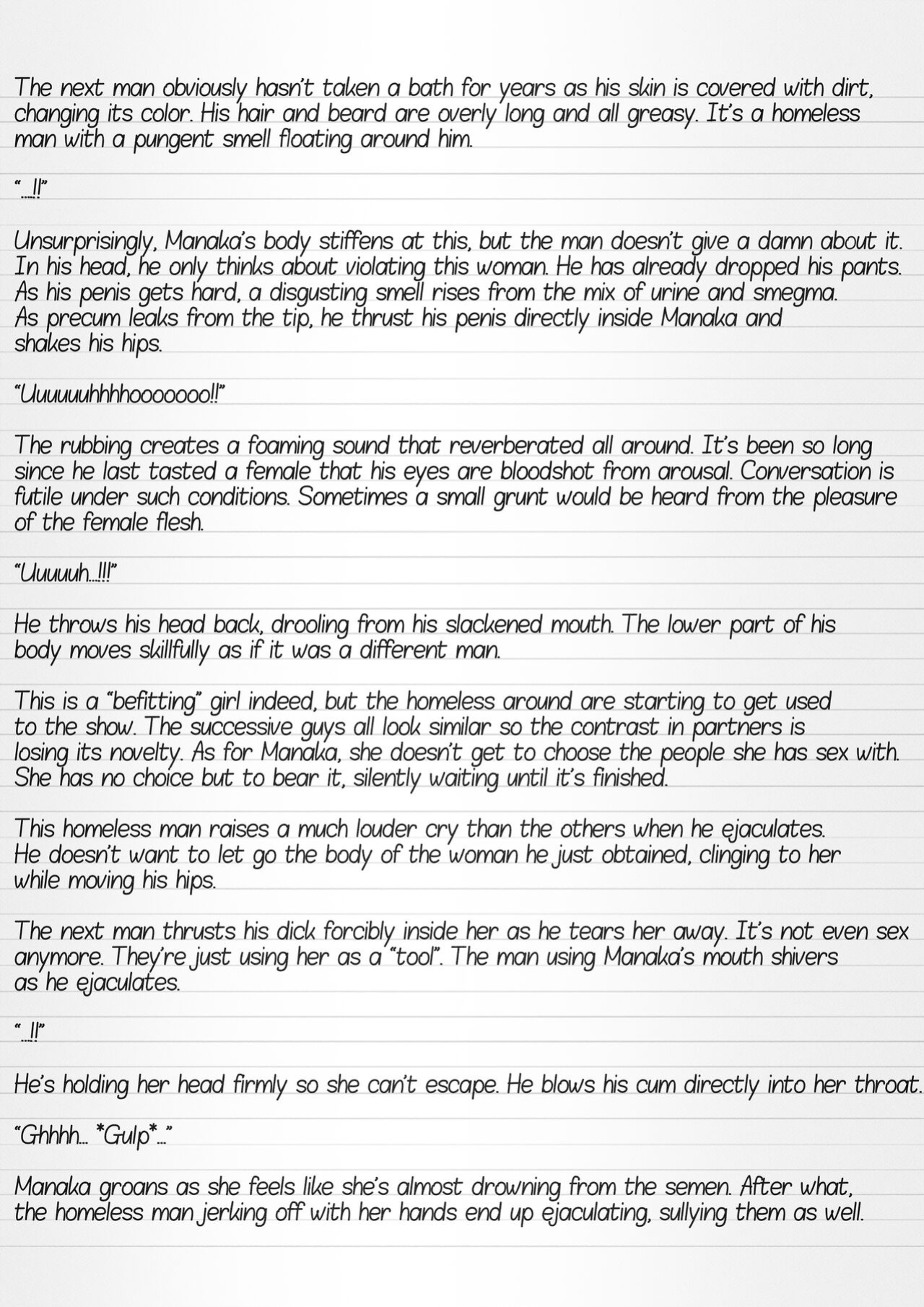 [Tiba-Santi (Misuke)] Misuke's Short Stories 6 - Manaka & the Homeless (ToHeart2 Dungeon Travelers)