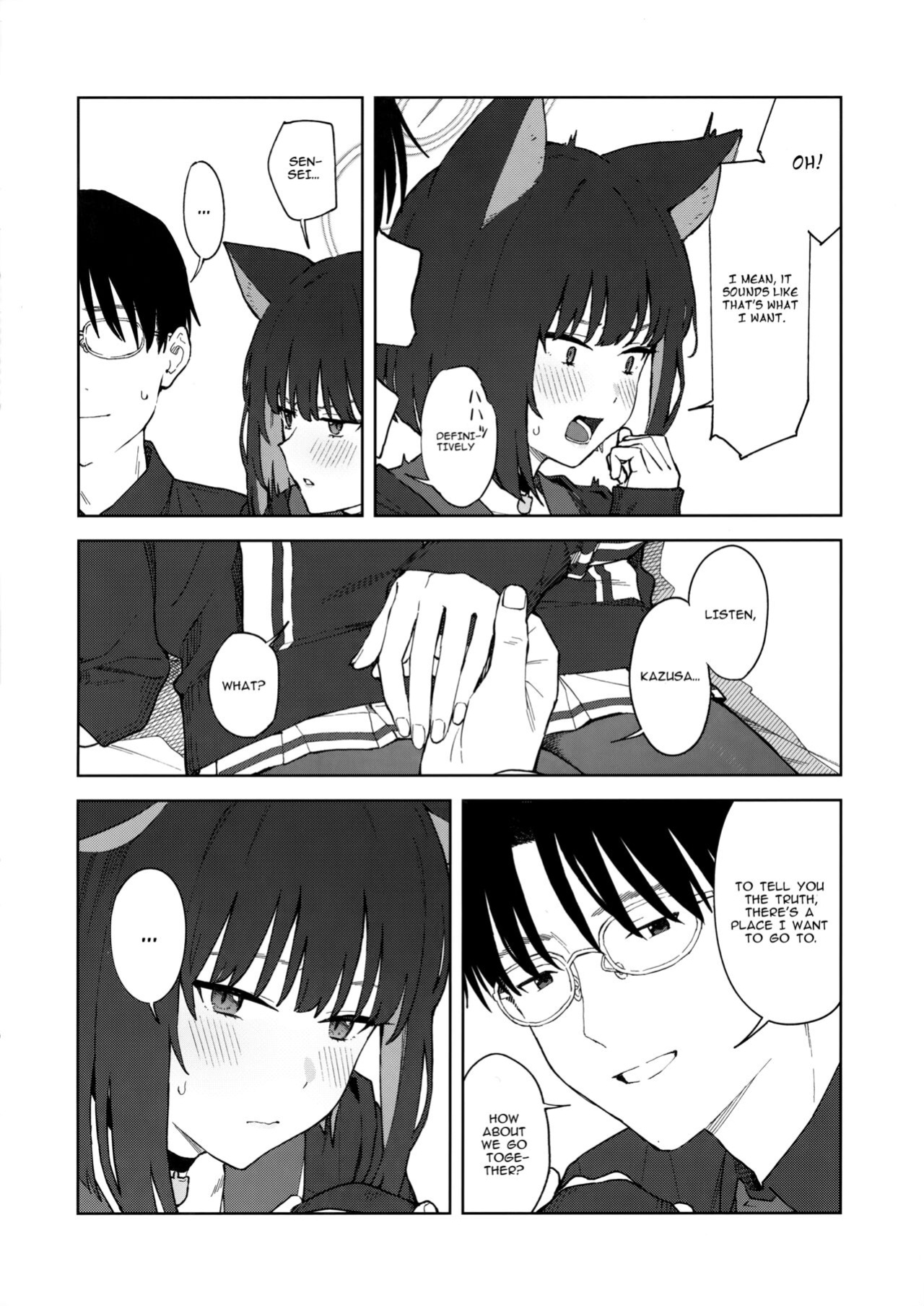 (C103) [Titano-makhia (Mikaduchi)] Sensei, Doushite Watashi nano...? | Sensei, why me?... (Blue Archive) [Telegram_COHQTG]