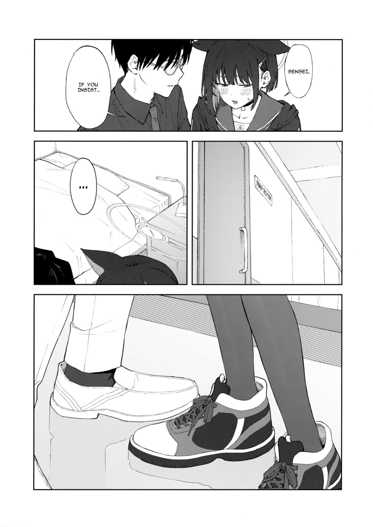 (C103) [Titano-makhia (Mikaduchi)] Sensei, Doushite Watashi nano...? | Sensei, why me?... (Blue Archive) [Telegram_COHQTG]