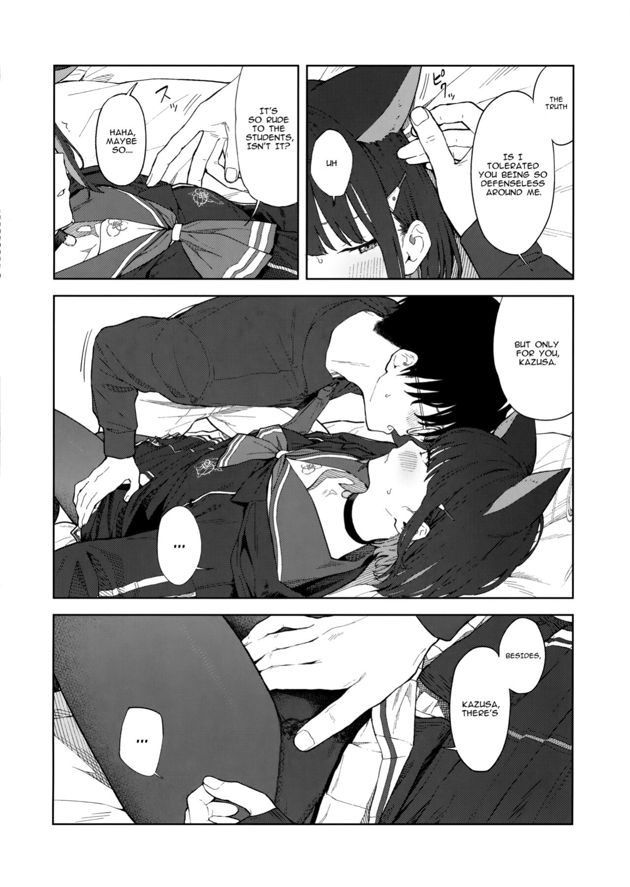 (C103) [Titano-makhia (Mikaduchi)] Sensei, Doushite Watashi nano...? | Sensei, why me?... (Blue Archive) [Telegram_COHQTG]