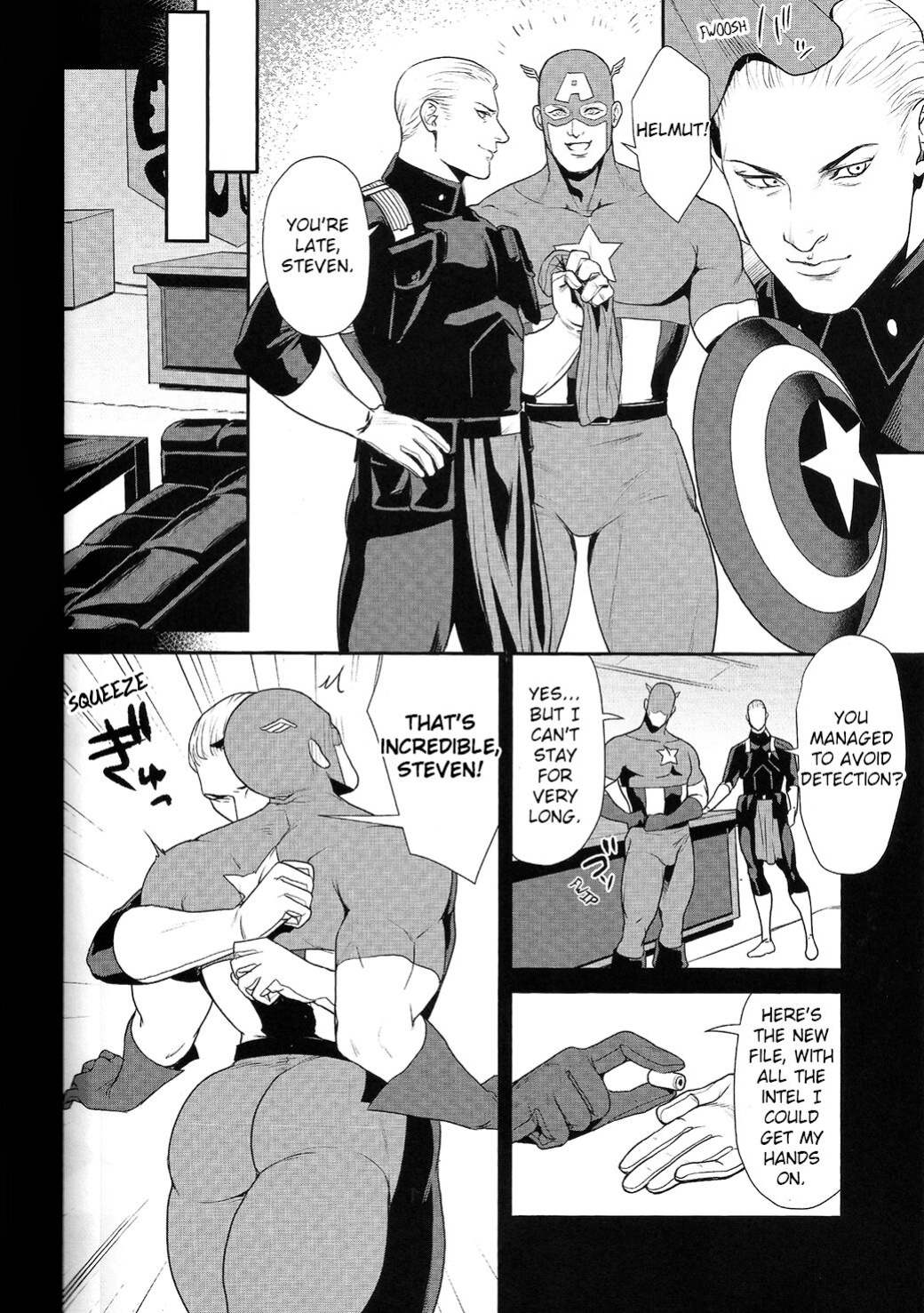 (C92) [MA2 (Momose Sei)] SECRET Mikkai Yoru / Secret Meeting (Avengers)