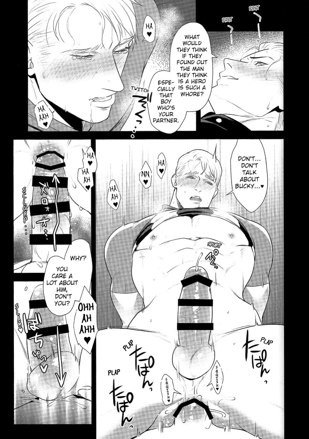 (C92) [MA2 (Momose Sei)] SECRET Mikkai Yoru / Secret Meeting (Avengers)