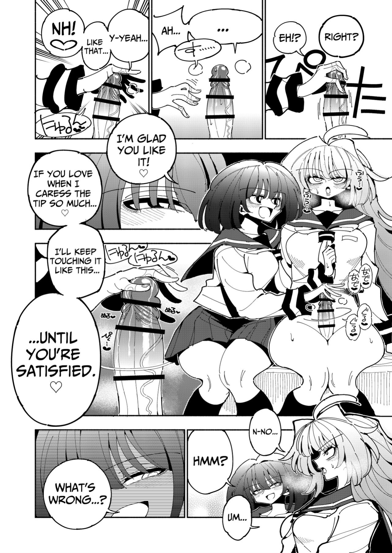 [7 Colored LED (Nekonso)] Shizuku to Shiori-Senpai ga Akuochi Futanari Kaizou Sareta node Watashi ga Shasei o Kanri Shimasu!- 2 | Shizuku & Shiori ~It's Up to Me To Service Futanari-modified Senpai!~ 2 [Pink Glass TL]