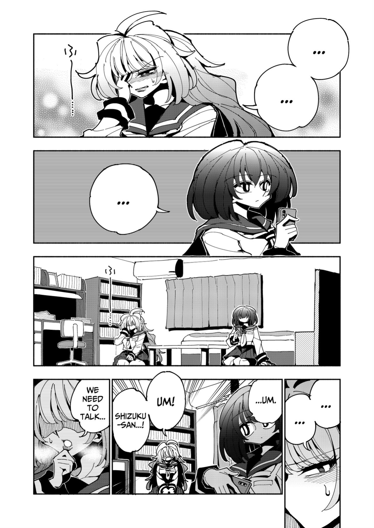 [7 Colored LED (Nekonso)] Shizuku to Shiori-Senpai ga Akuochi Futanari Kaizou Sareta node Watashi ga Shasei o Kanri Shimasu!- 2 | Shizuku & Shiori ~It's Up to Me To Service Futanari-modified Senpai!~ 2 [Pink Glass TL]