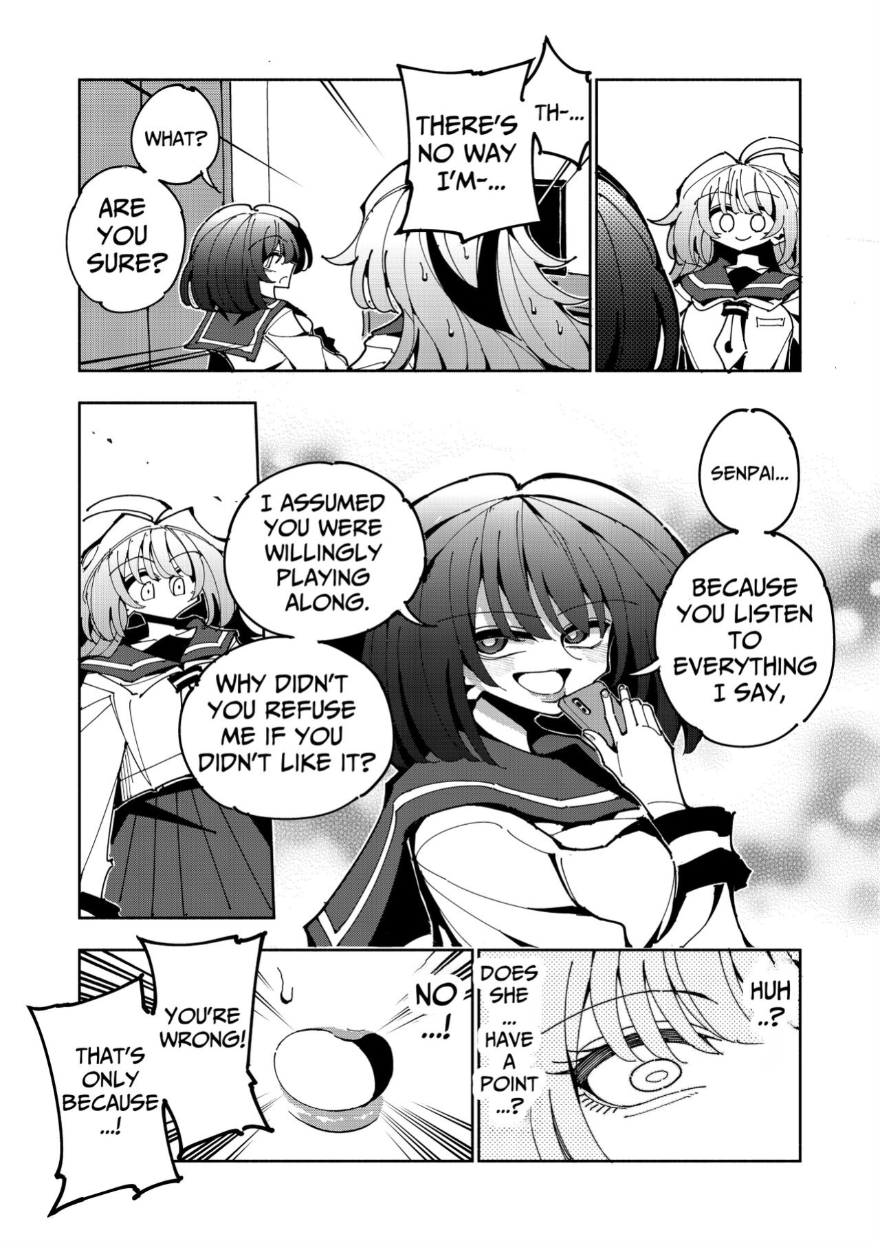 [7 Colored LED (Nekonso)] Shizuku to Shiori-Senpai ga Akuochi Futanari Kaizou Sareta node Watashi ga Shasei o Kanri Shimasu!- 2 | Shizuku & Shiori ~It's Up to Me To Service Futanari-modified Senpai!~ 2 [Pink Glass TL]