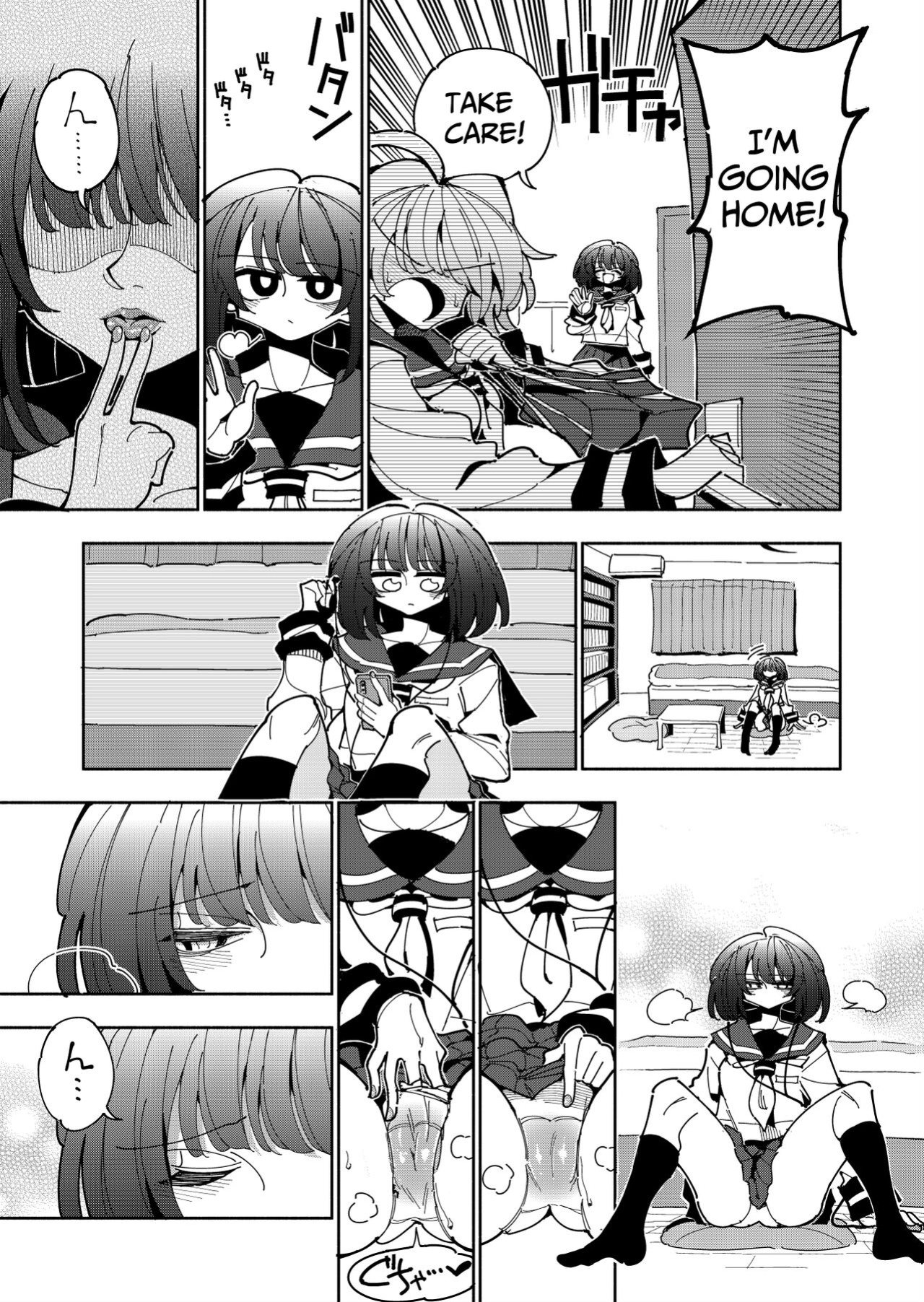 [7 Colored LED (Nekonso)] Shizuku to Shiori-Senpai ga Akuochi Futanari Kaizou Sareta node Watashi ga Shasei o Kanri Shimasu!- 2 | Shizuku & Shiori ~It's Up to Me To Service Futanari-modified Senpai!~ 2 [Pink Glass TL]