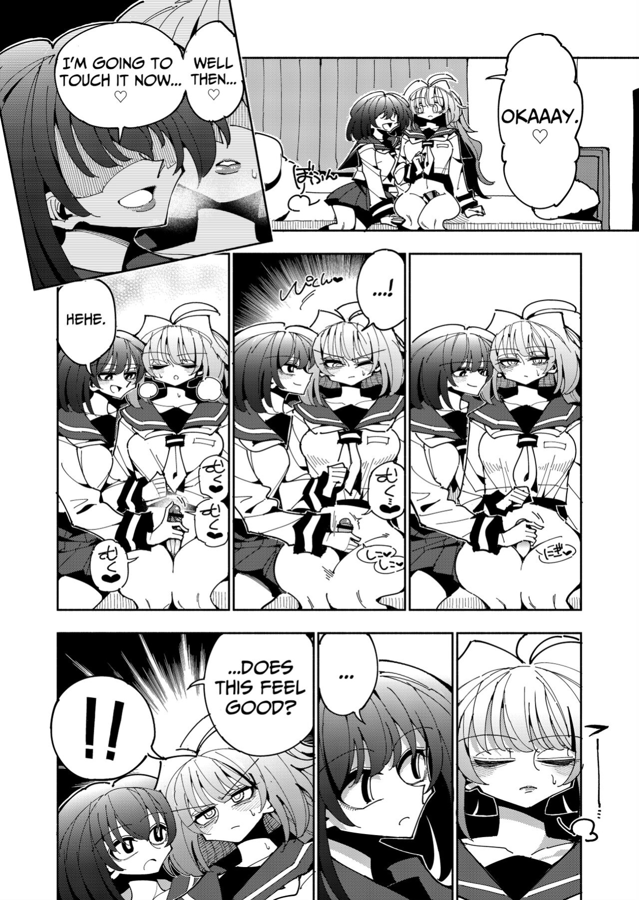 [7 Colored LED (Nekonso)] Shizuku to Shiori-Senpai ga Akuochi Futanari Kaizou Sareta node Watashi ga Shasei o Kanri Shimasu!- 2 | Shizuku & Shiori ~It's Up to Me To Service Futanari-modified Senpai!~ 2 [Pink Glass TL]