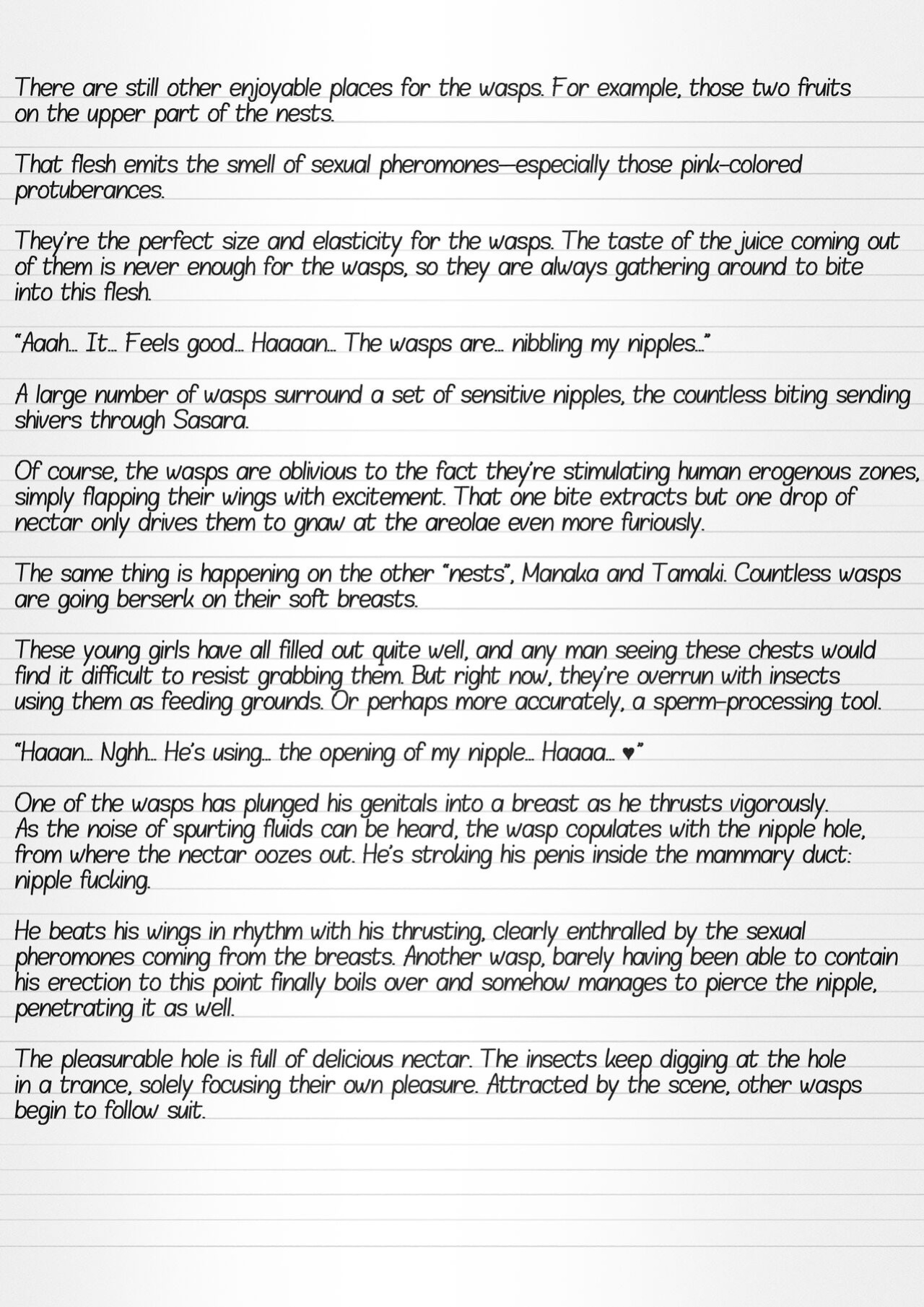 [Tiba-Santi (Misuke)] Misuke's Short Stories 8 - Parasitized Cockroach (ToHeart2 Dungeon Travelers)