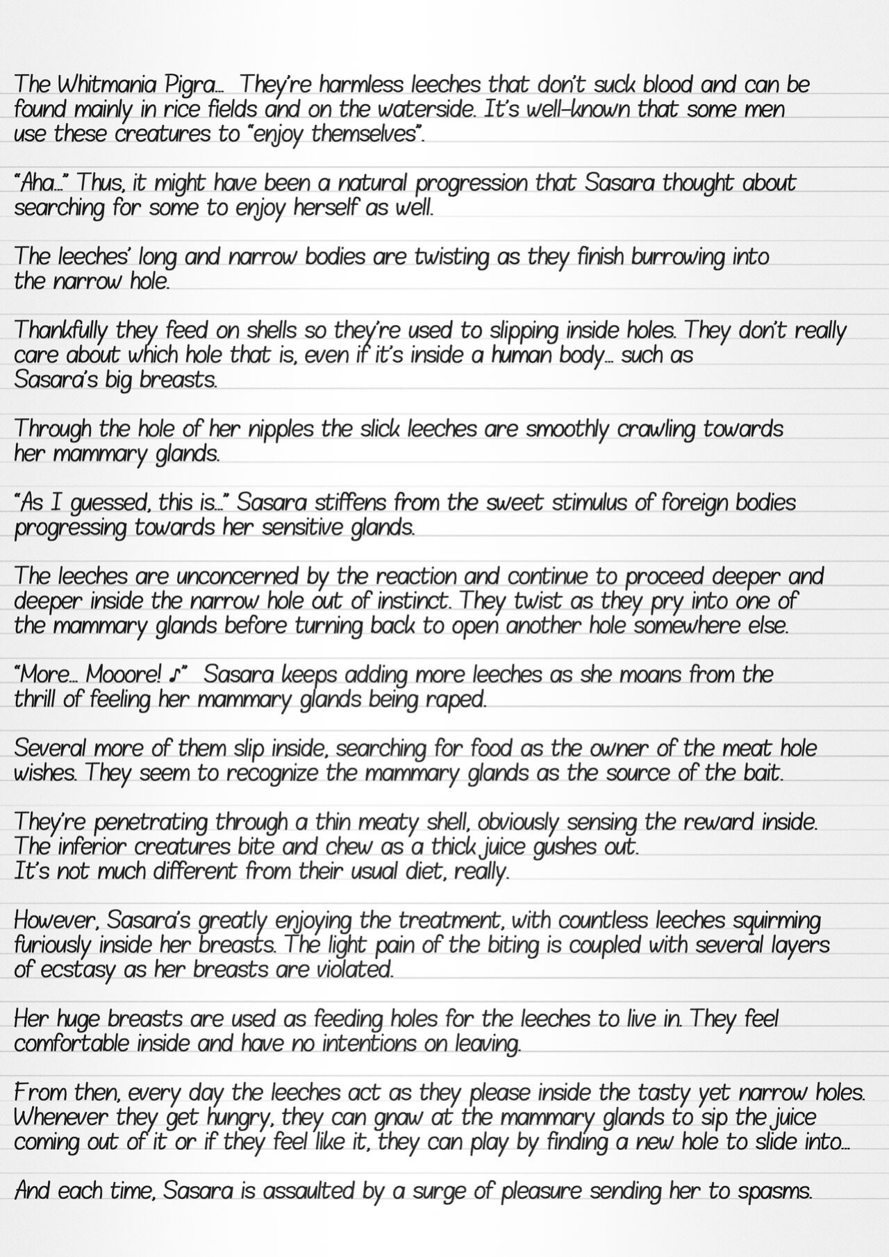 [Tiba-Santi (Misuke)] Misuke's Short Stories 9 - Playing with Insect Bait (ToHeart2 Dungeon Travelers)